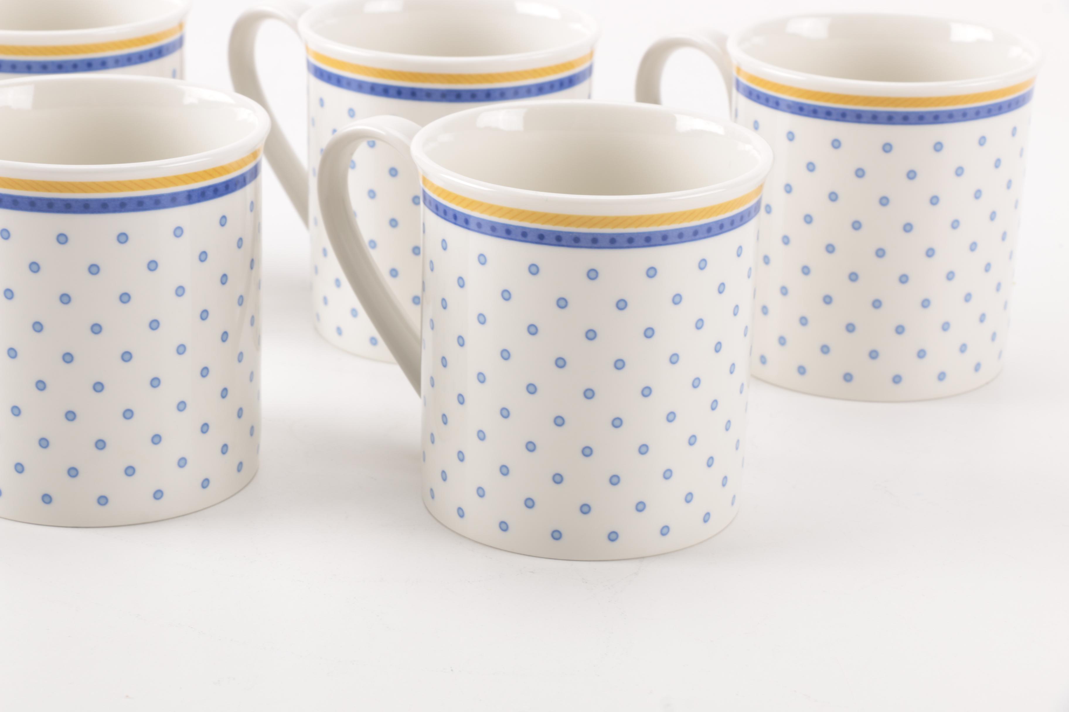 Villeroy & Boch Design Collection "Perpignan" Mugs and Plates