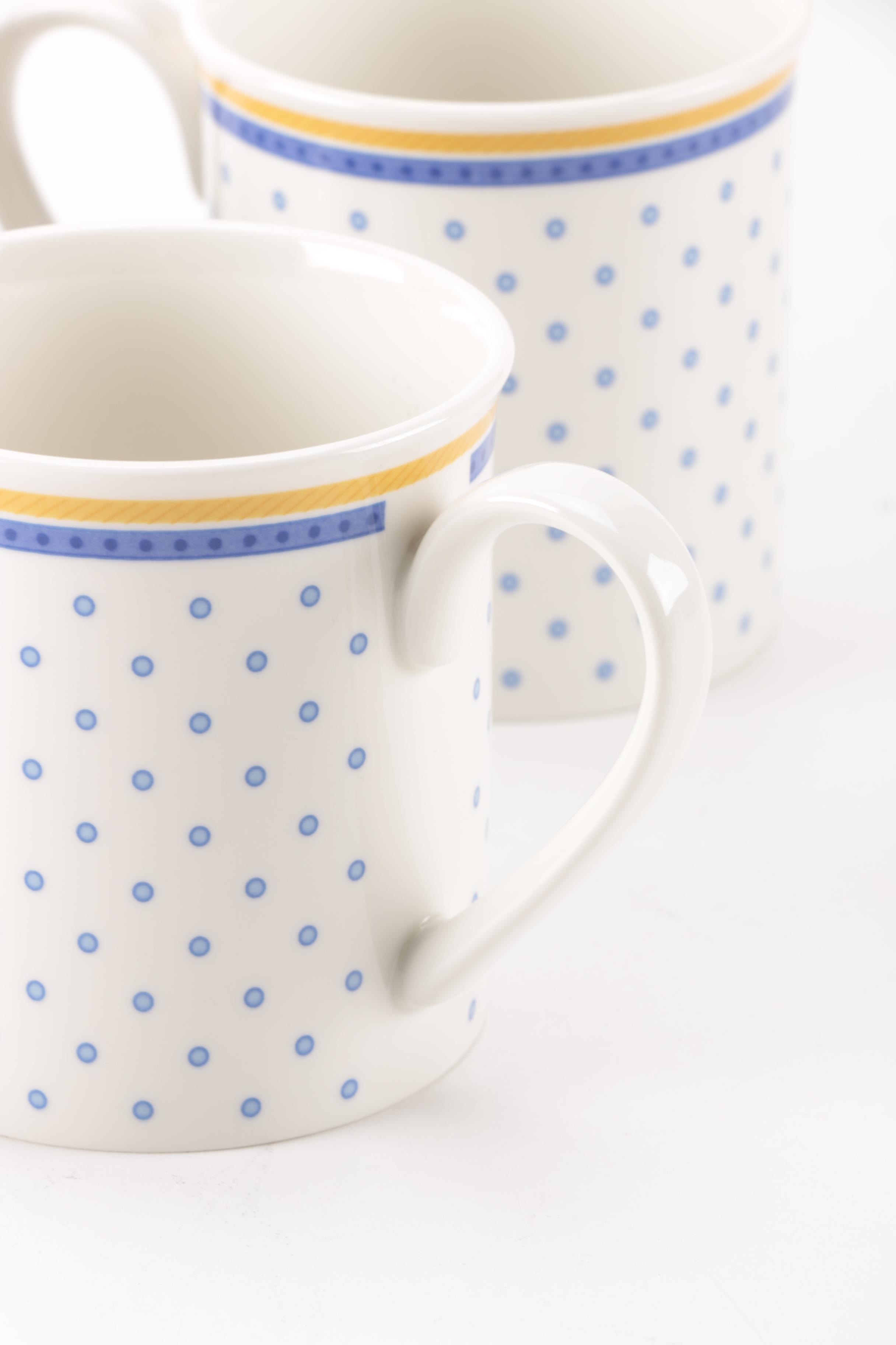 Villeroy & Boch Design Collection "Perpignan" Mugs and Plates