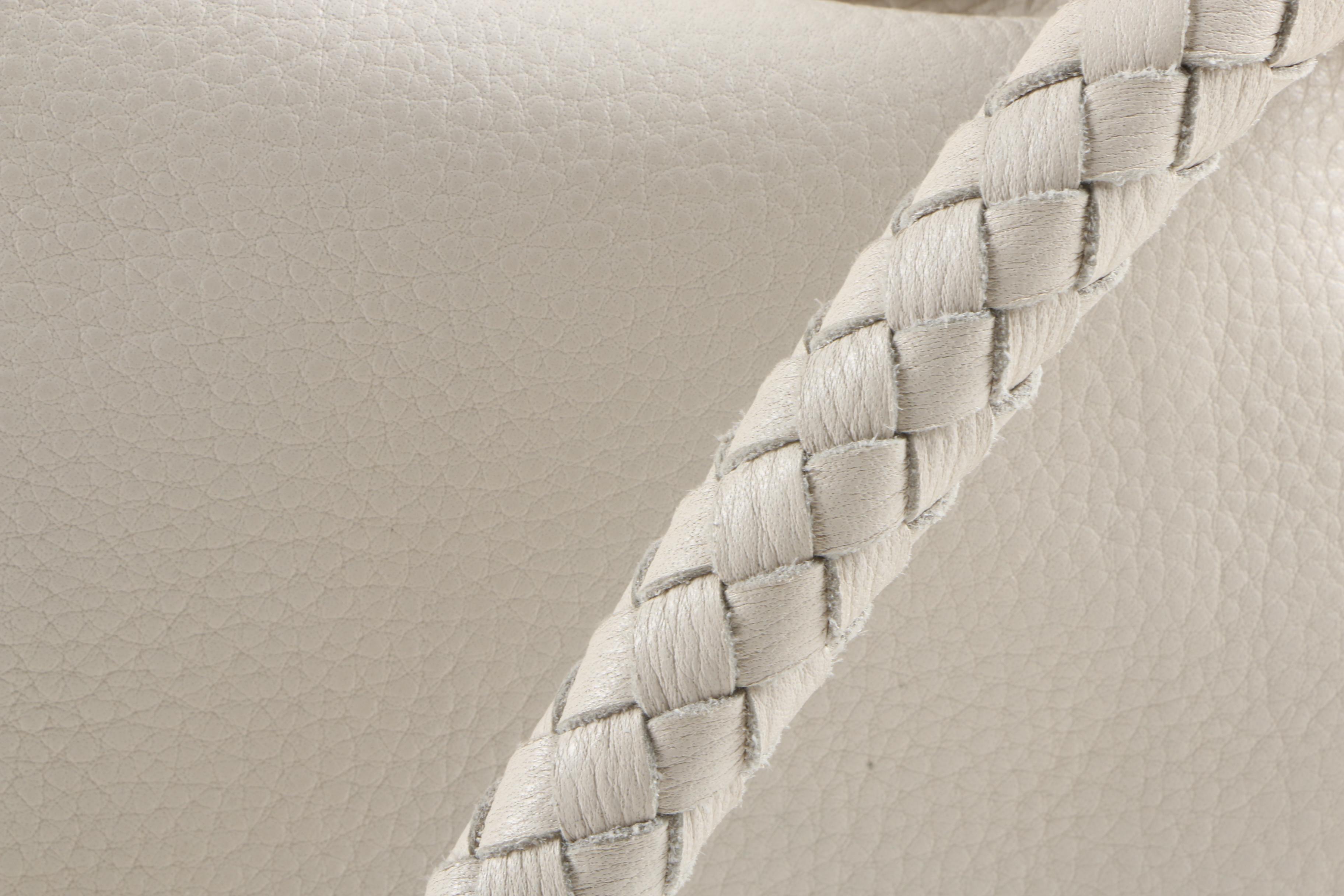 Clare 2 in 1 White Leather Purses