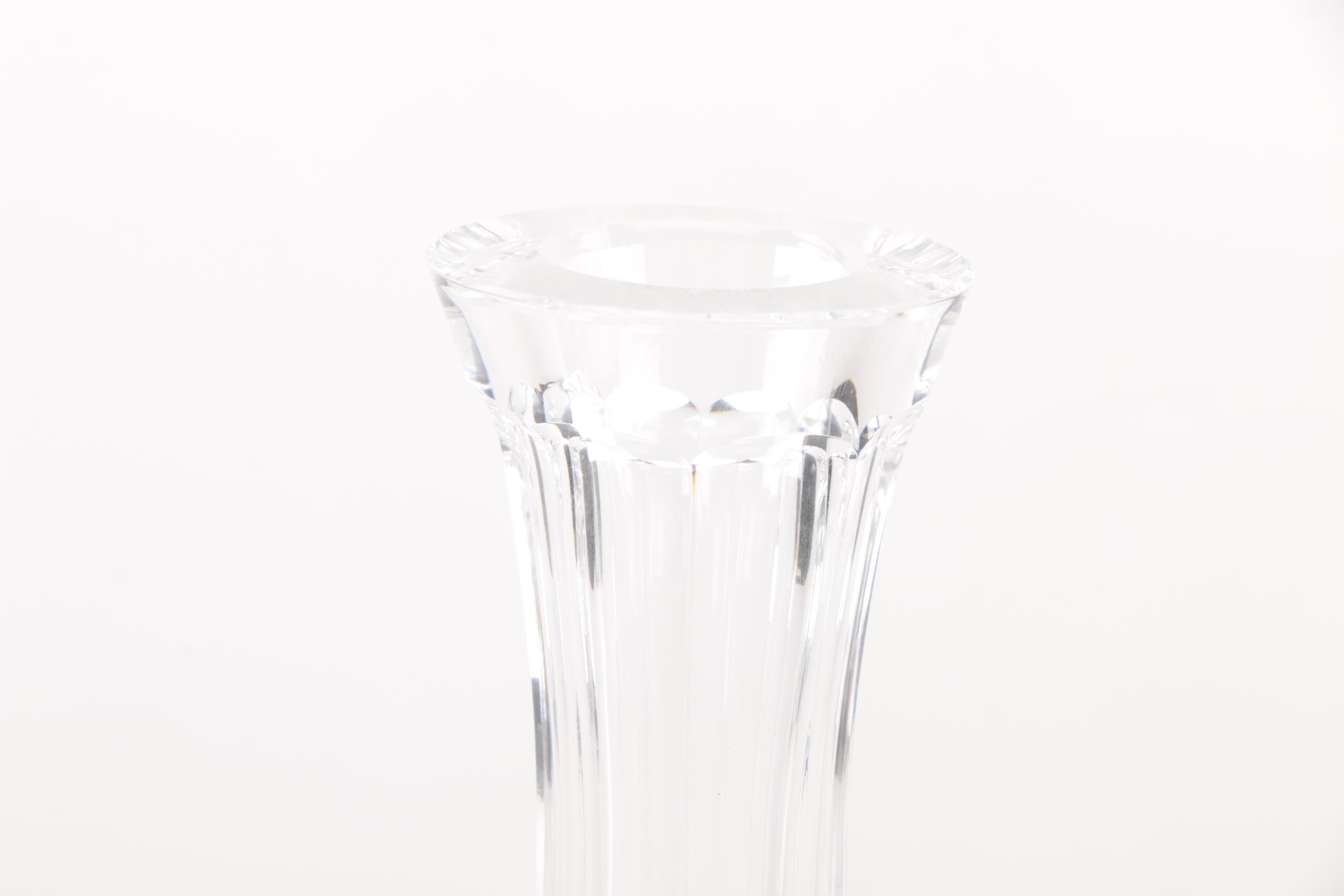Collection of Crystal Vases