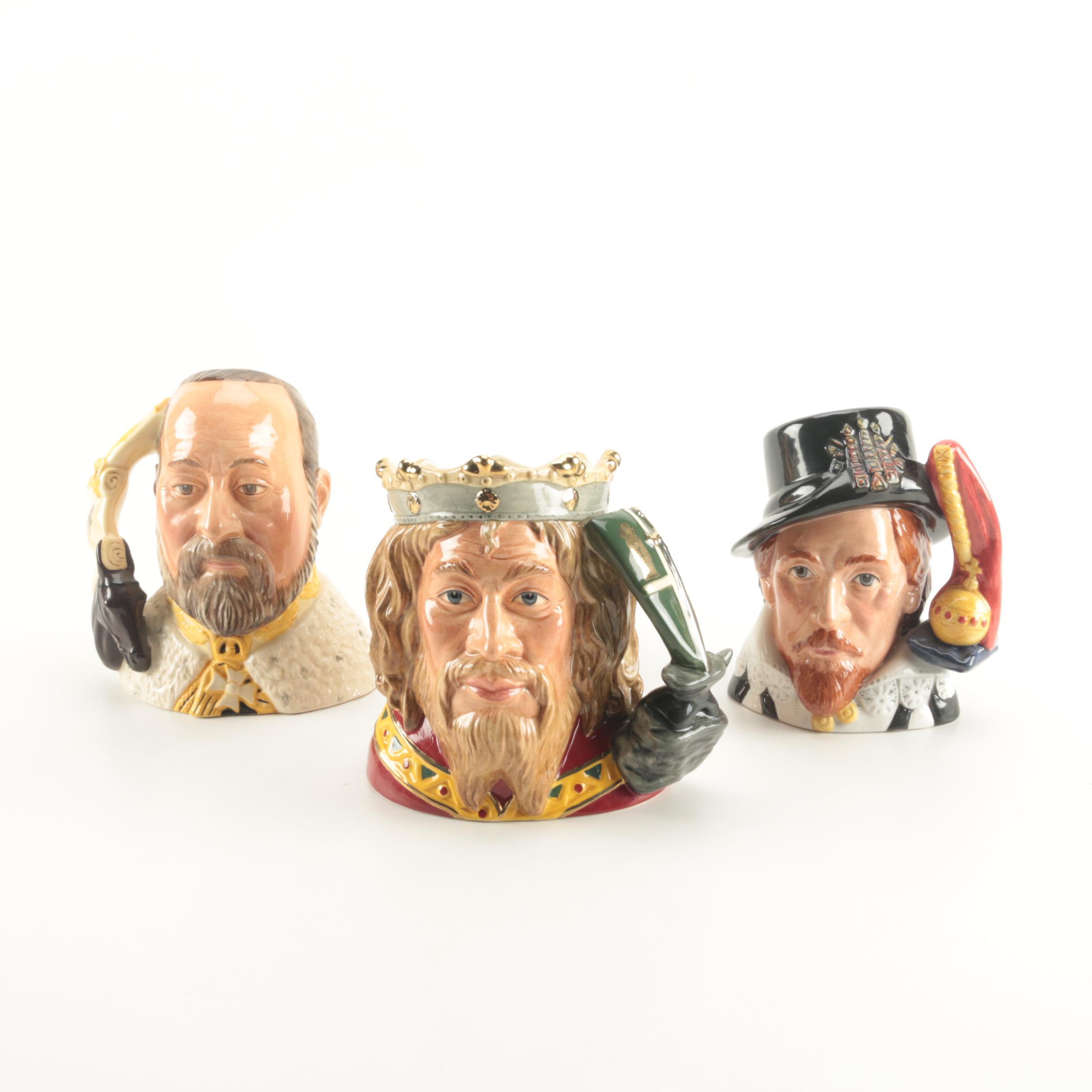Royal Doulton Toby Jugs of Kings