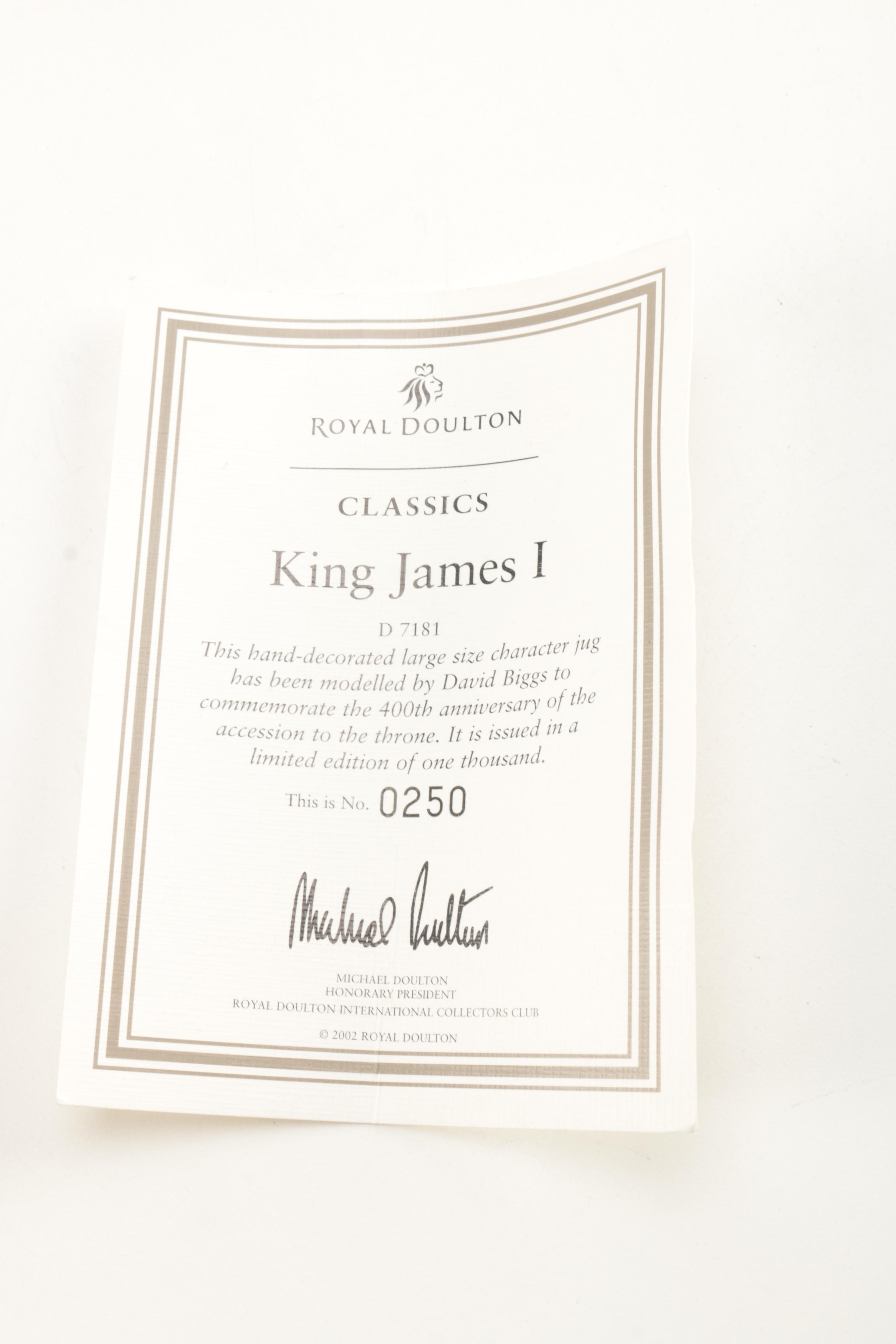 Royal Doulton Toby Jugs of Kings