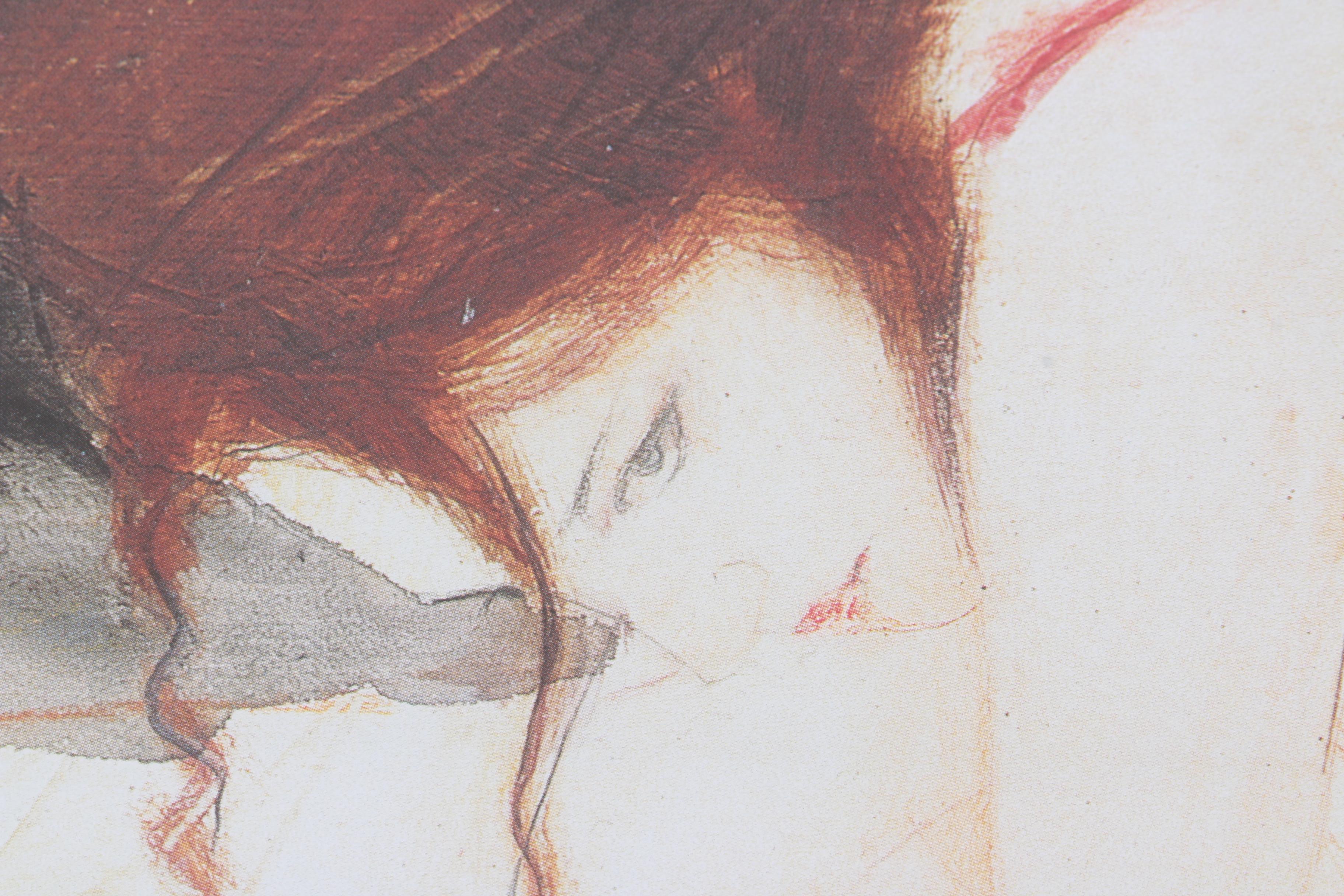 Offset Lithograph After Fabio Calvetti "Intorno a te"