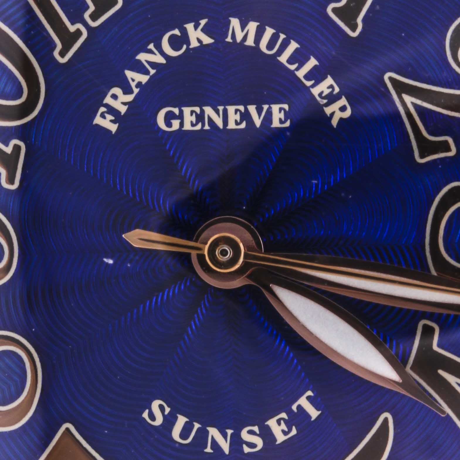 Franck Muller Sunset 18K Rose Gold 1.62 CTW Diamond Watch