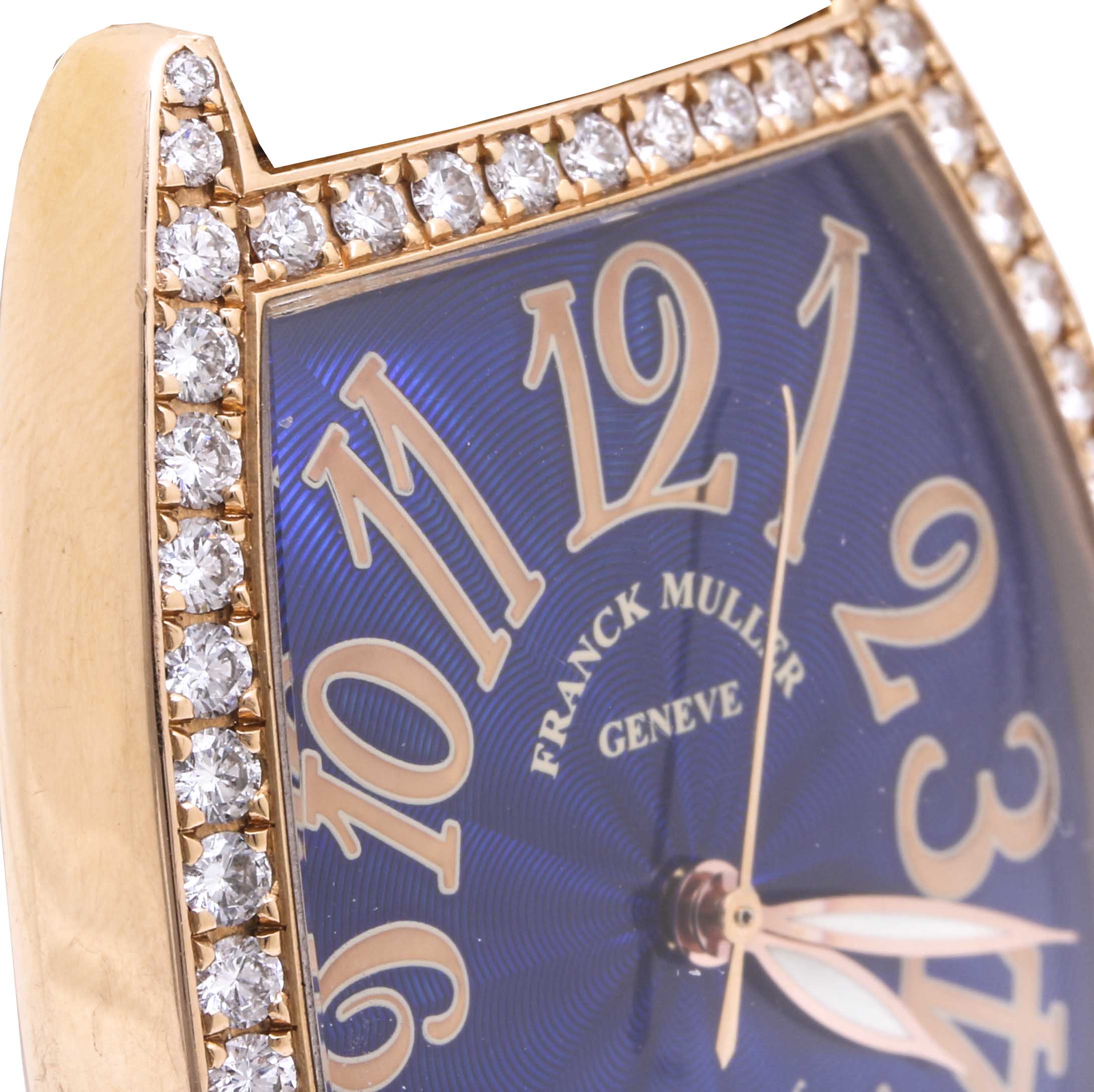 Franck Muller Sunset 18K Rose Gold 1.62 CTW Diamond Watch