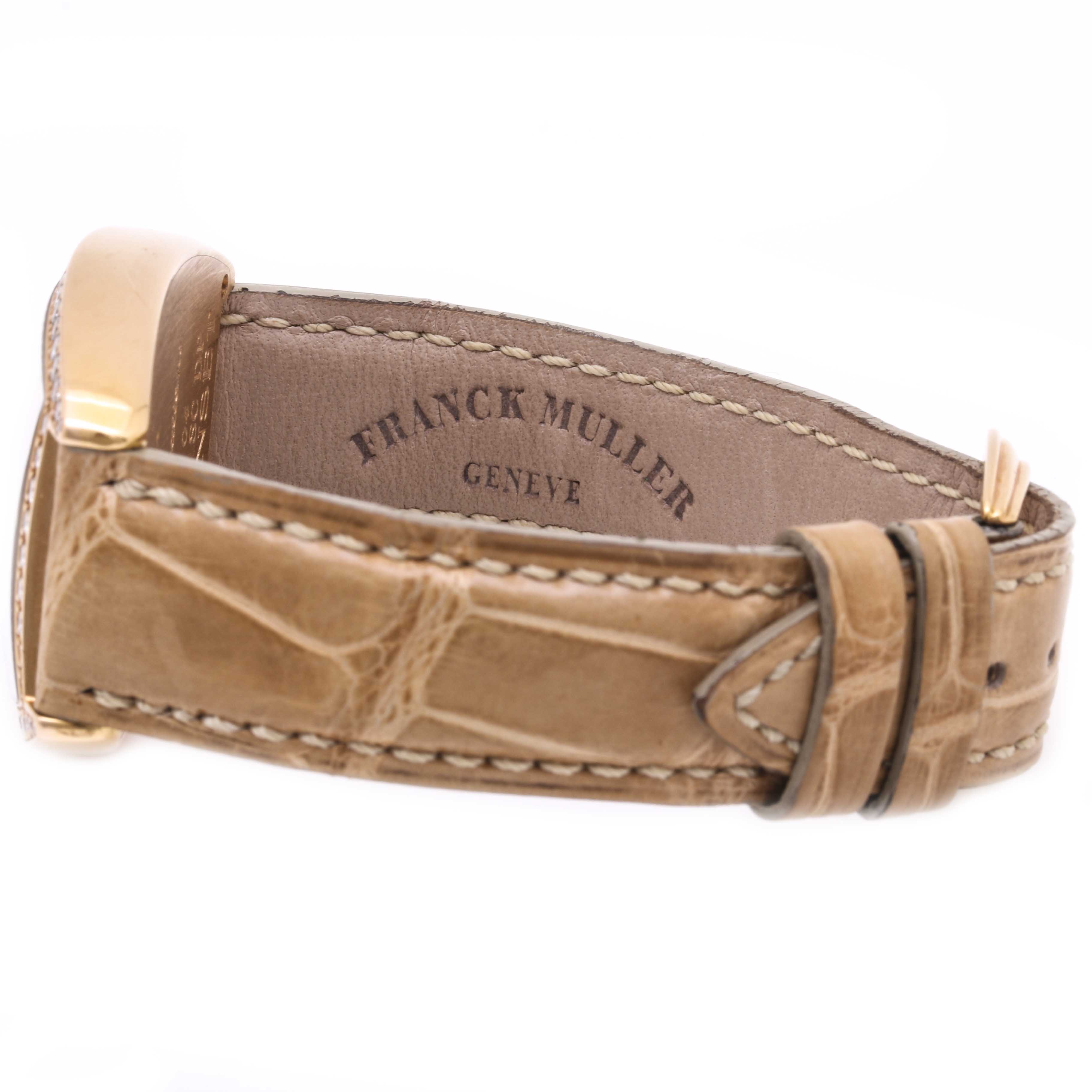 Franck Muller Sunset 18K Rose Gold 1.62 CTW Diamond Watch