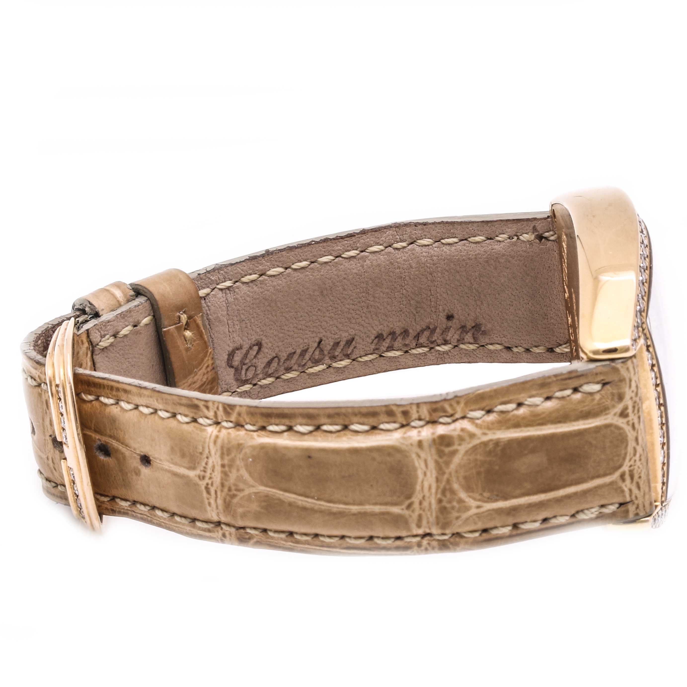 Franck Muller Sunset 18K Rose Gold 1.62 CTW Diamond Watch