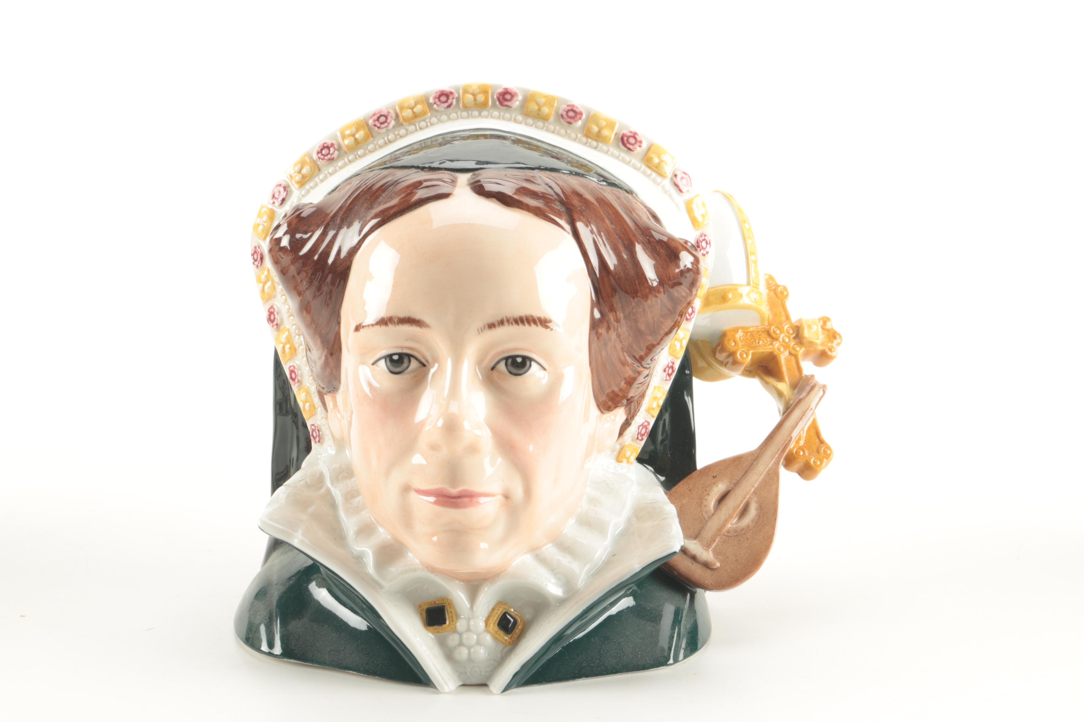 Royal Doulton Toby Jugs of Queens of England