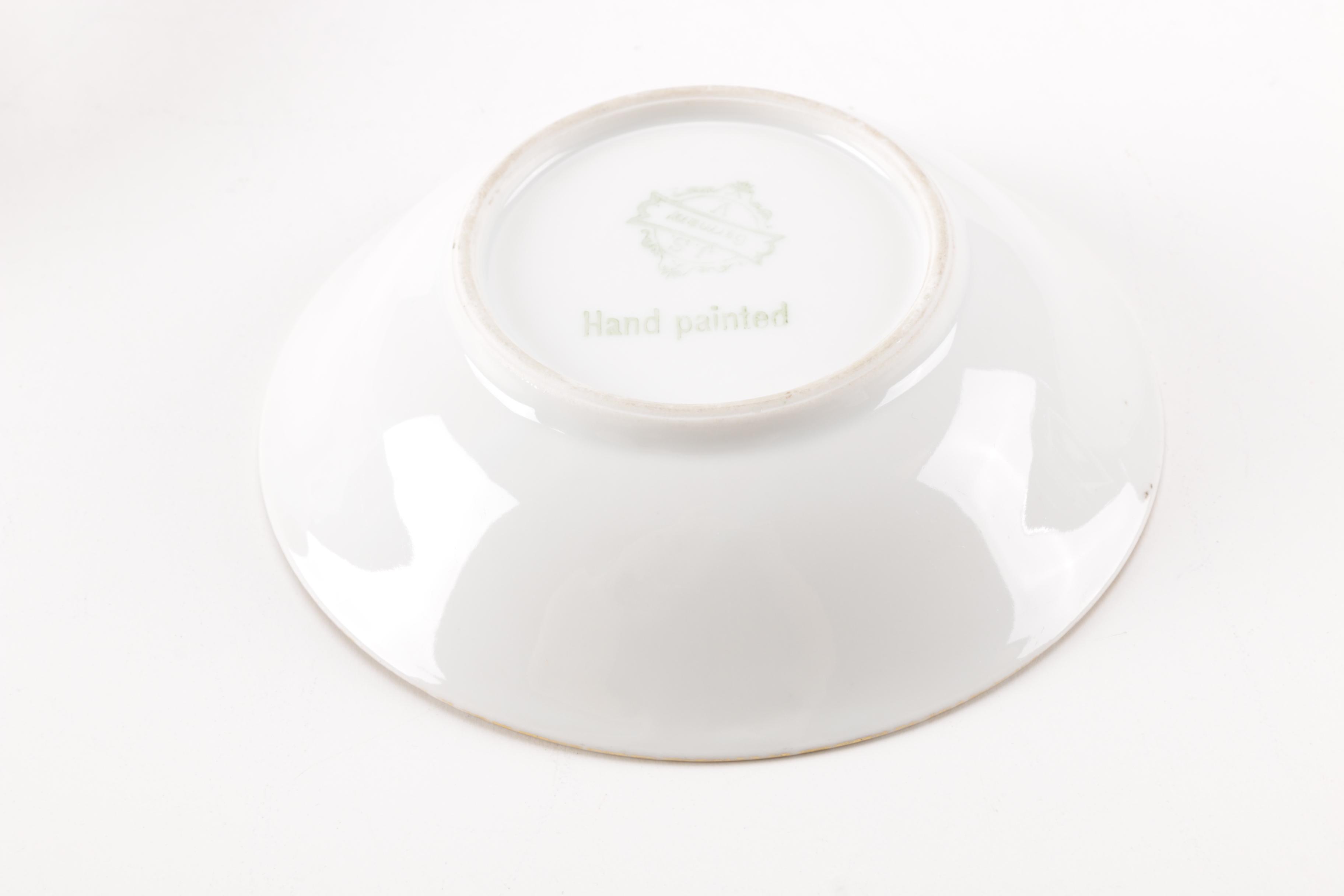 Johann Seltmann Hand Painted Porcelain Bowls Circa 1911-32