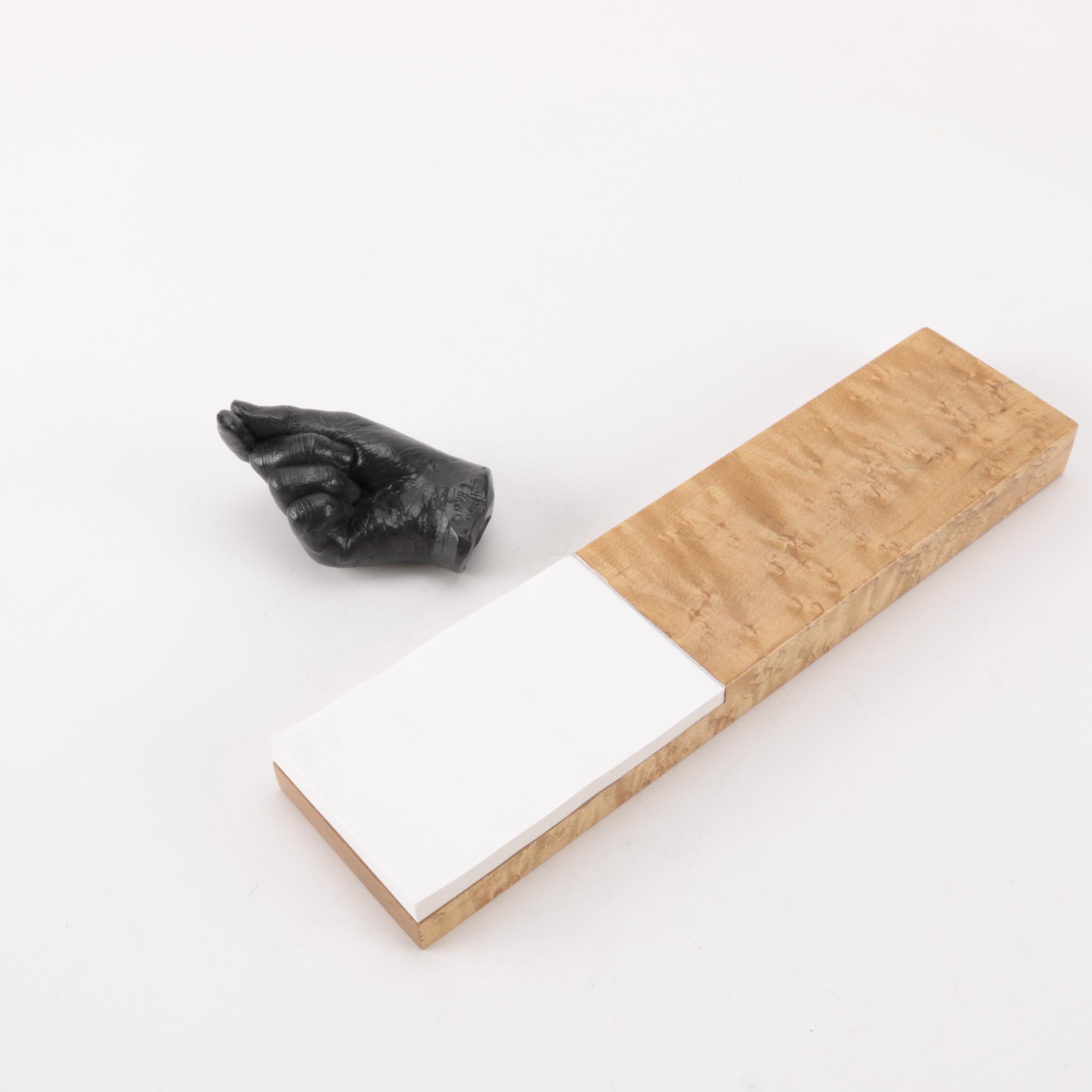 Graphite Hand and Note Pad