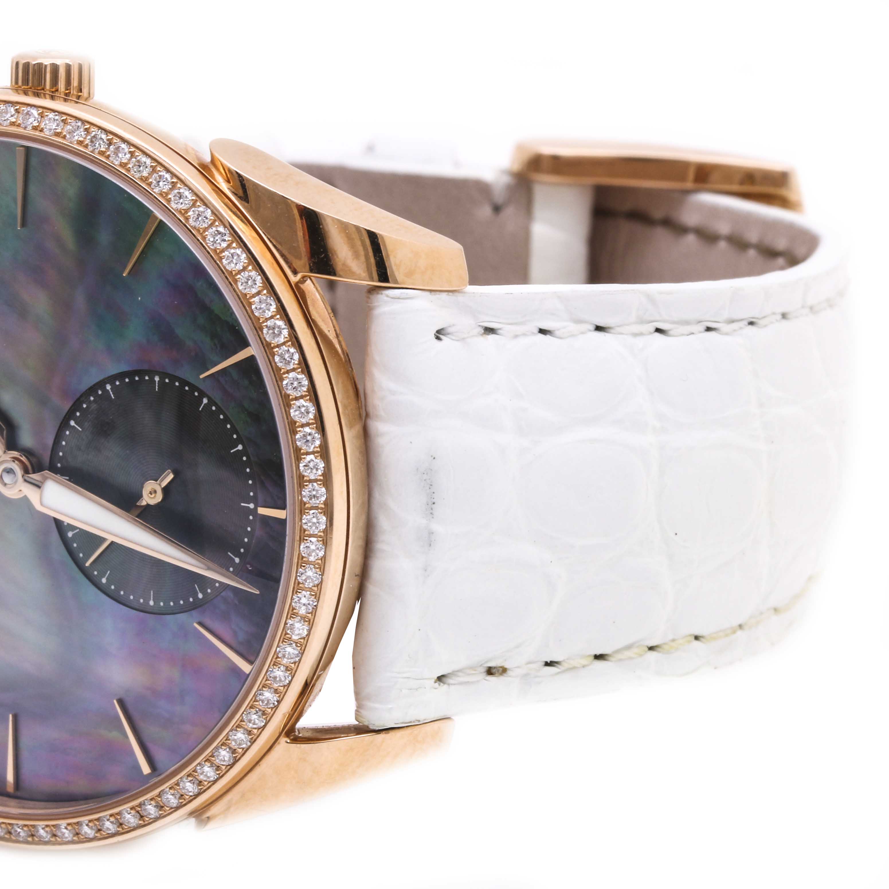 Parmigiani Fleurier Tonda 1950 18K Rose Gold Mother-of-Pearl and Diamond Watch