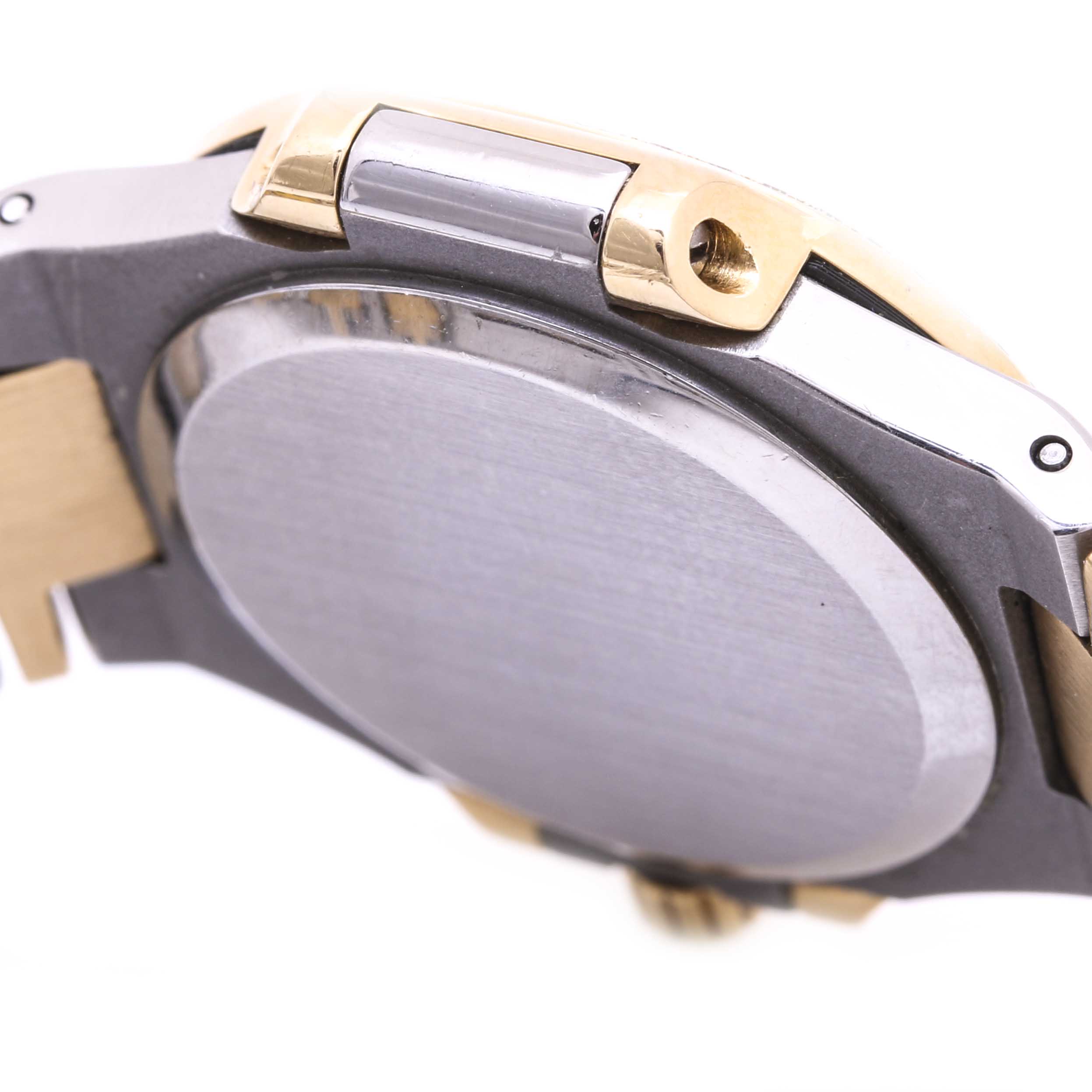 Patek Philippe Nautilus 18K Yellow Gold and Stainless Steel Diamond Watch