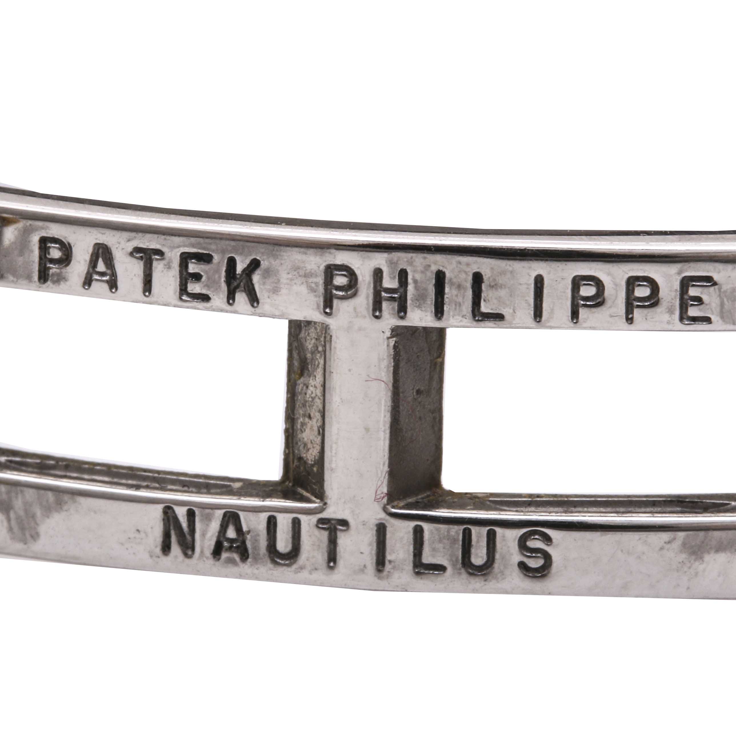 Patek Philippe Nautilus 18K Yellow Gold and Stainless Steel Diamond Watch