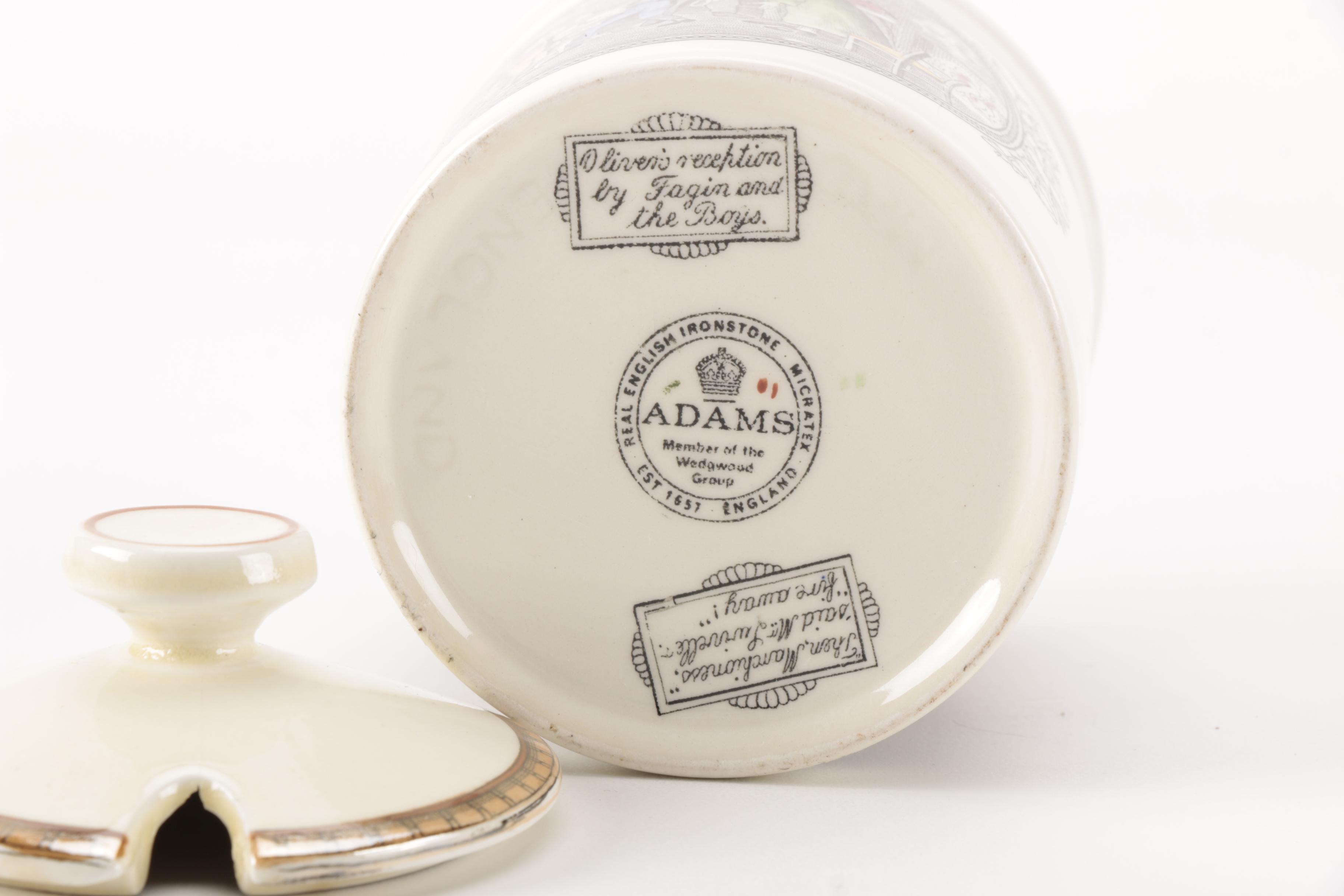 Adams Collectible Charles Dickens Ceramics