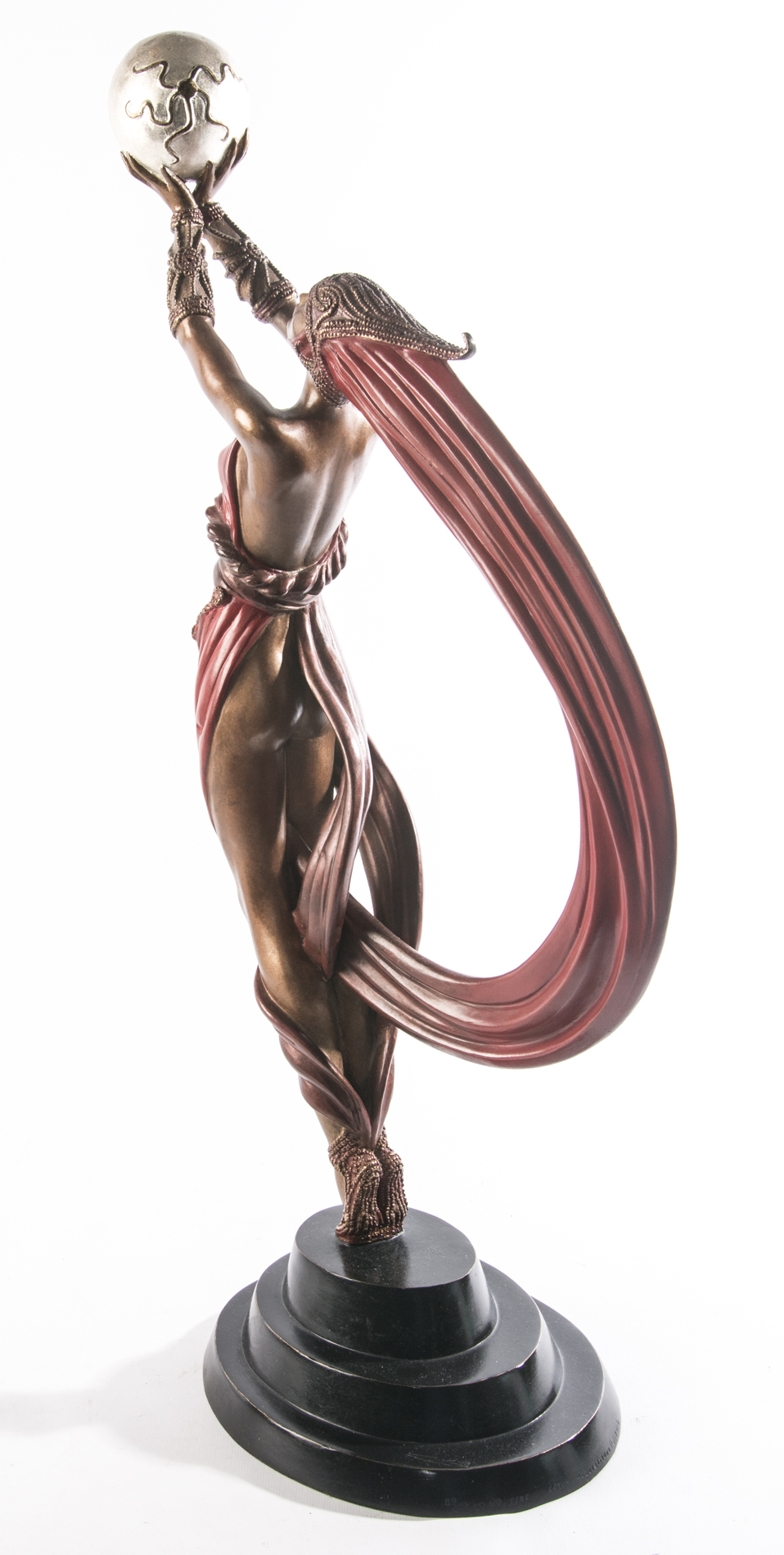 Erté Limited Edition Bronze Sculpture "The Globe"