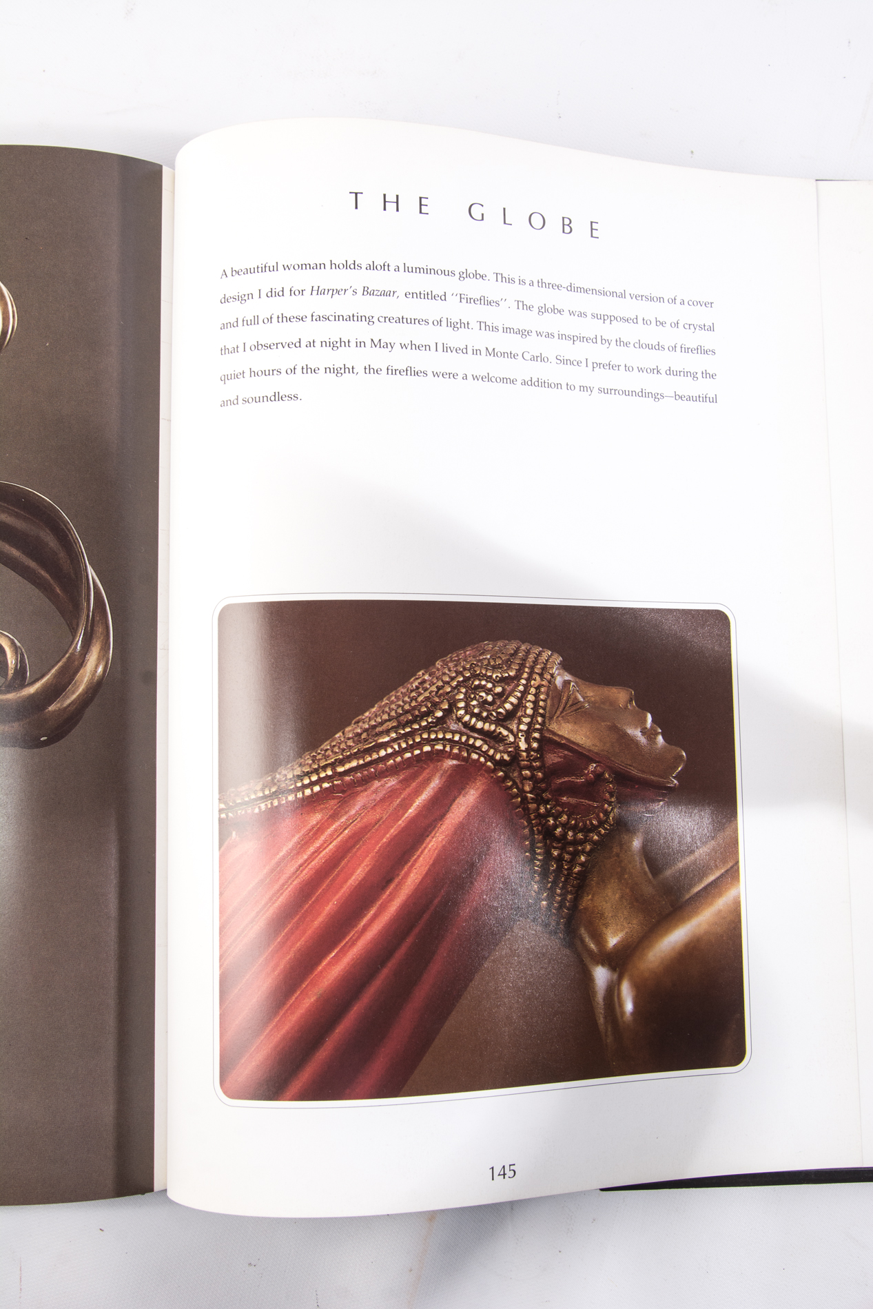Erté Limited Edition Bronze Sculpture "The Globe"