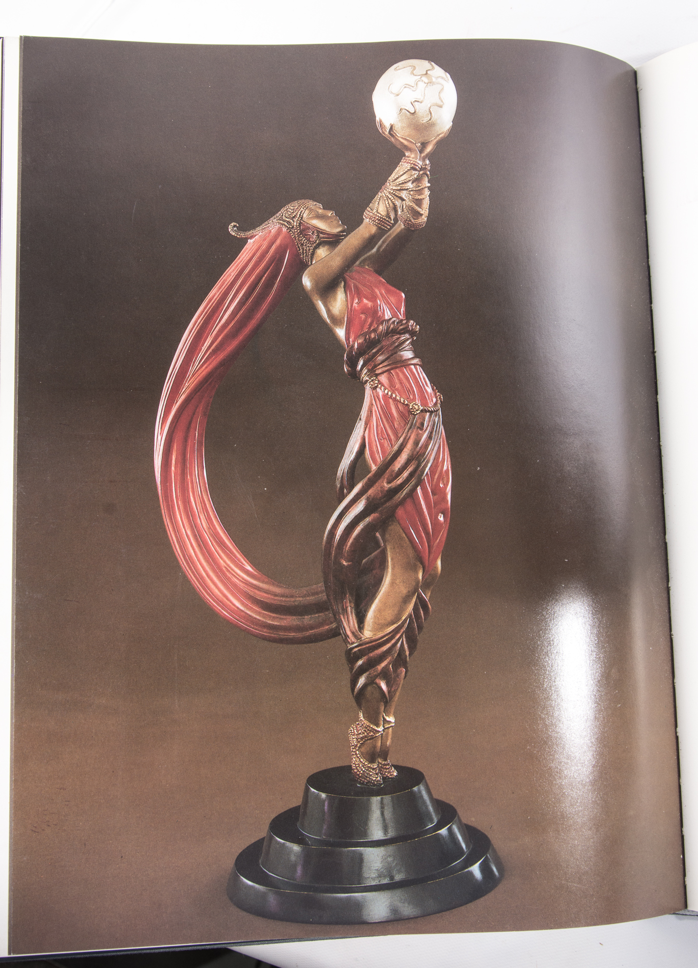 Erté Limited Edition Bronze Sculpture "The Globe"