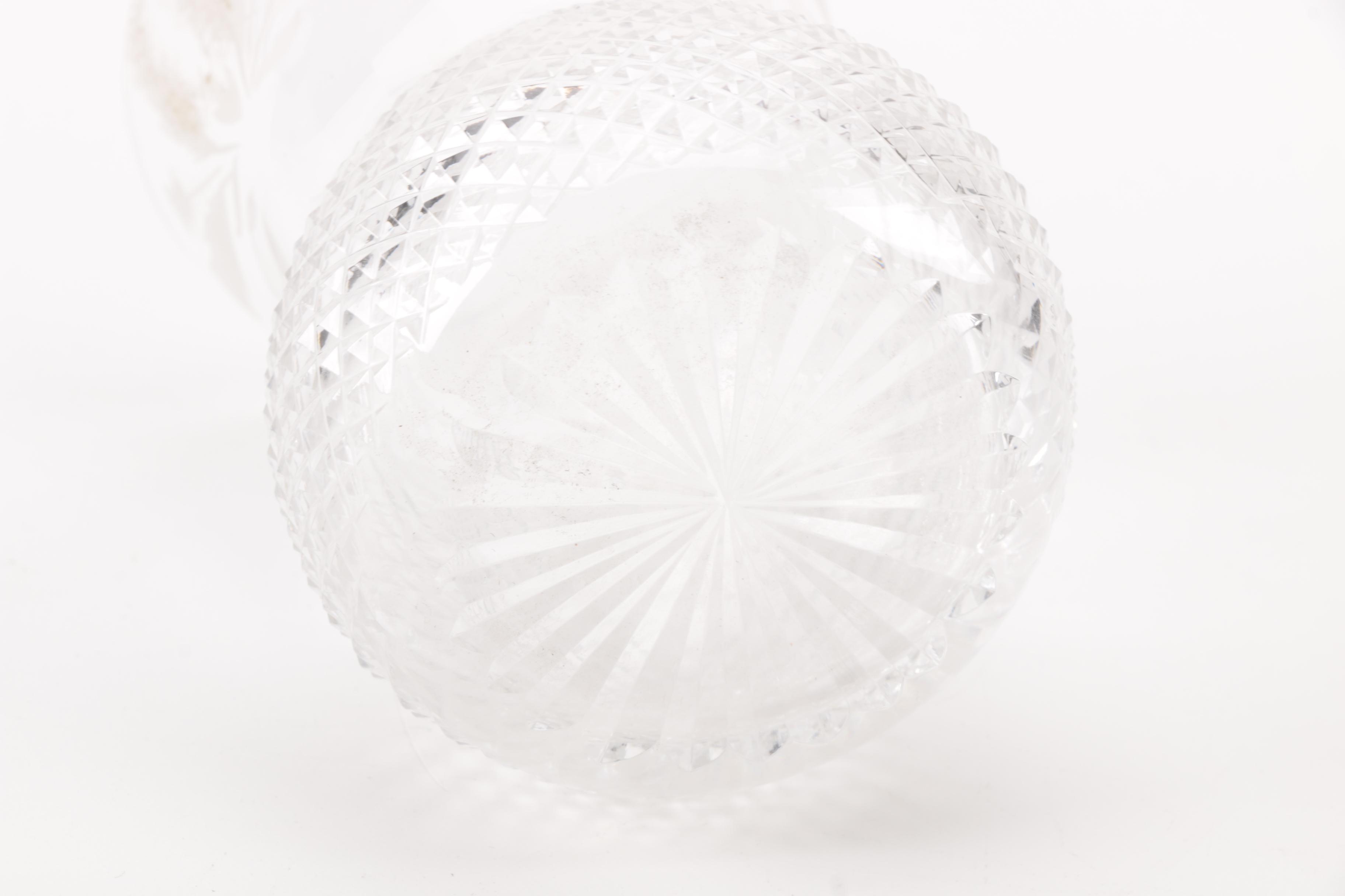 Edinburgh Crystal "Thistle Cut" Whiskey and Others