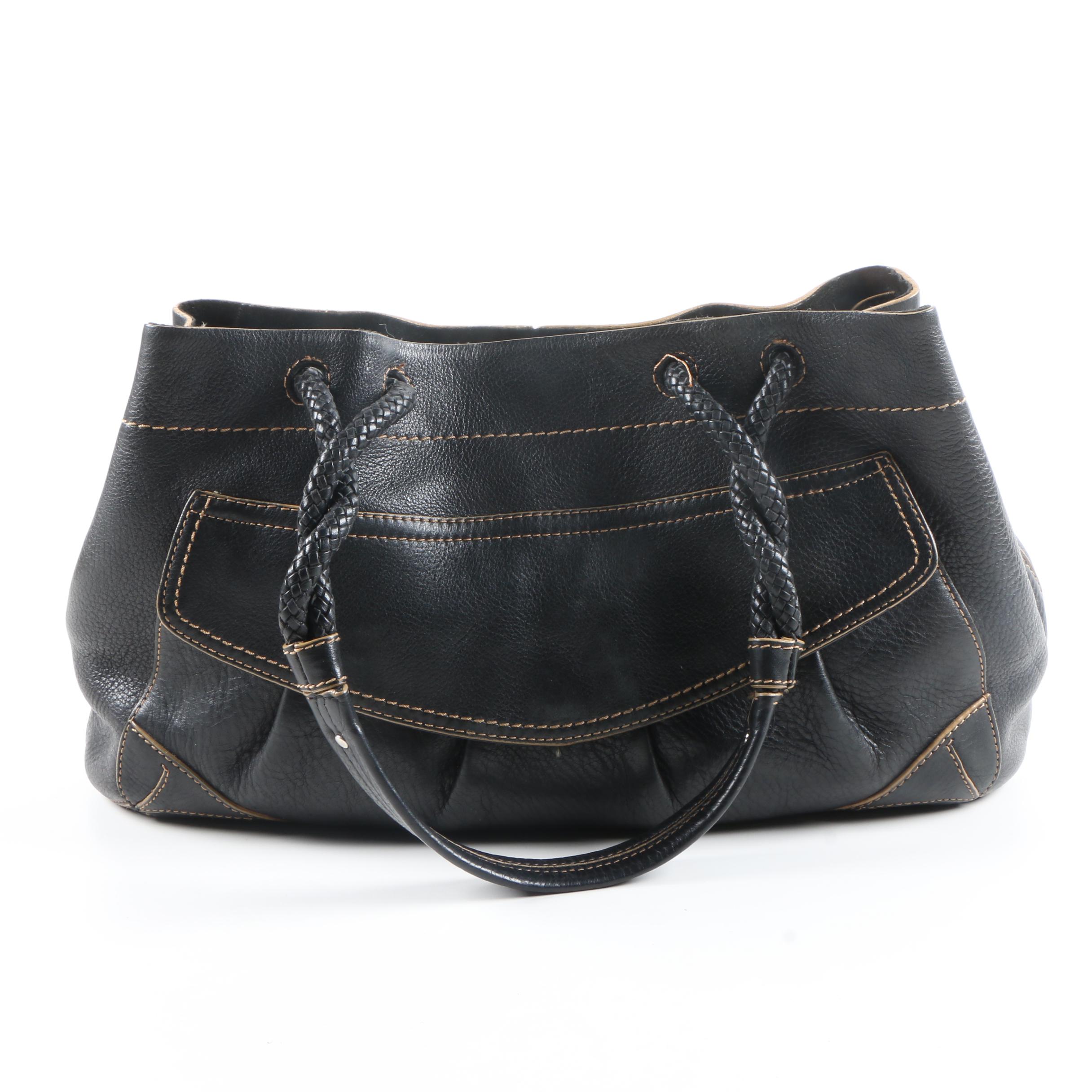 Cole Haan Black Leather Bag