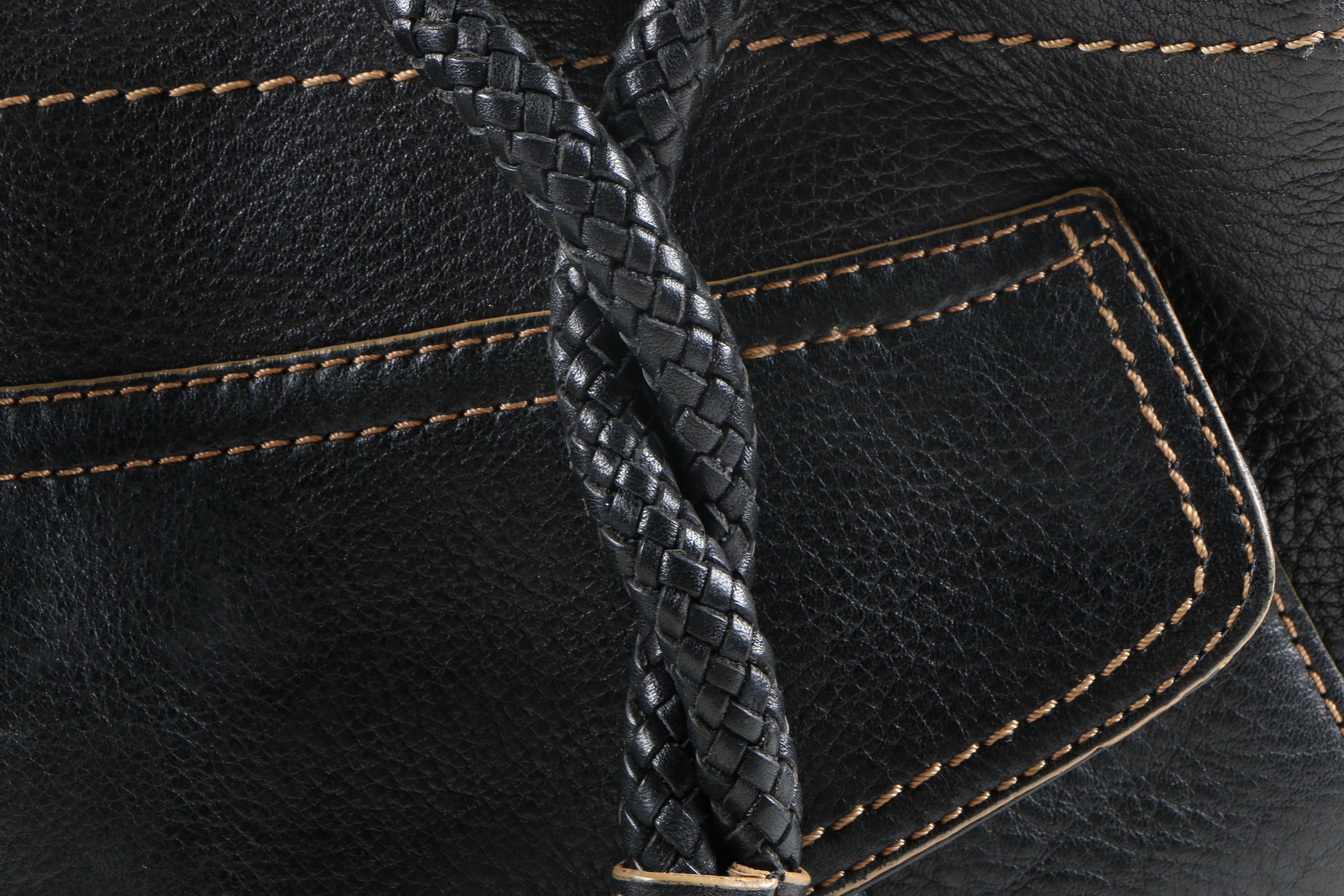 Cole Haan Black Leather Bag