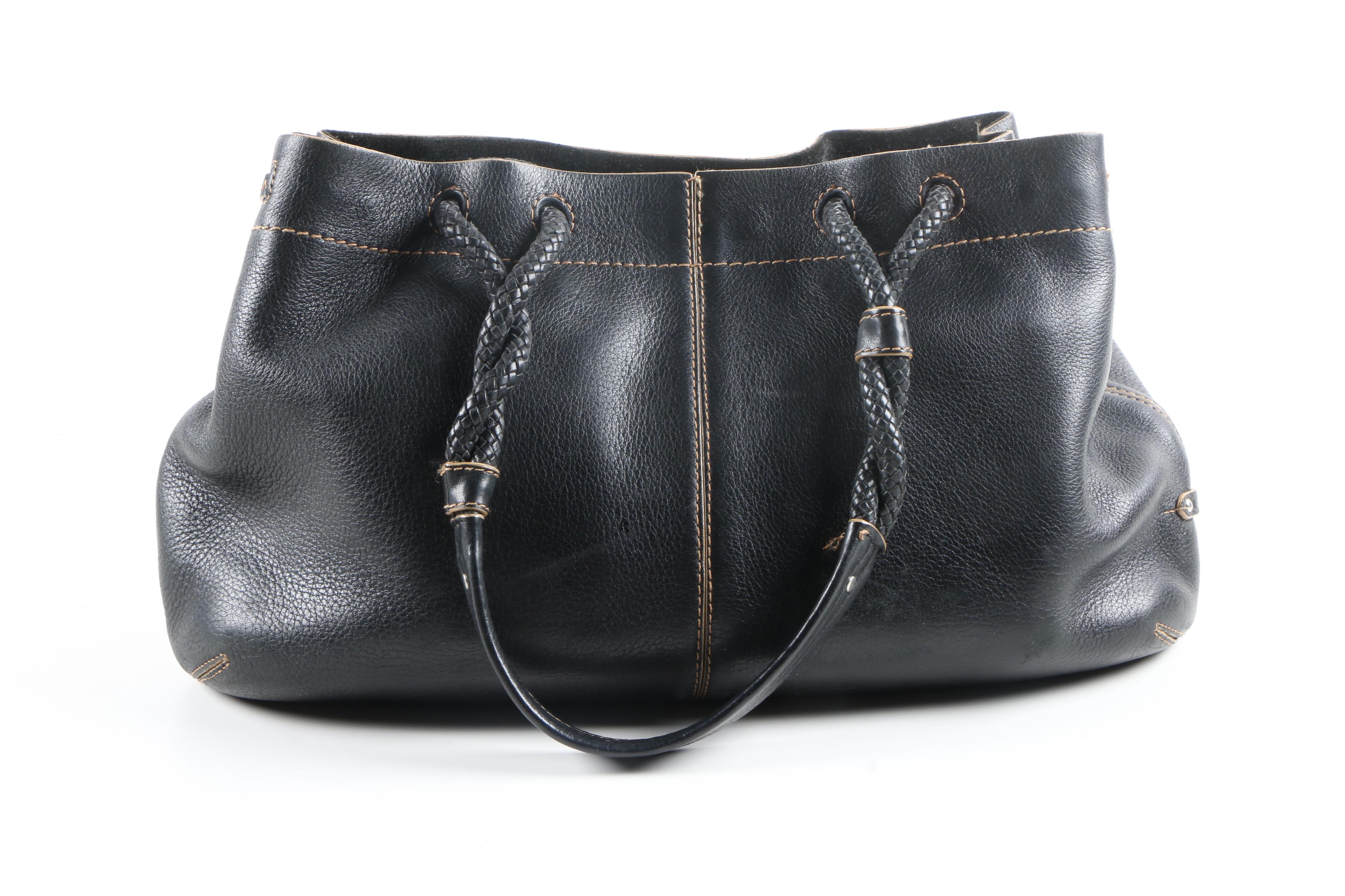 Cole Haan Black Leather Bag