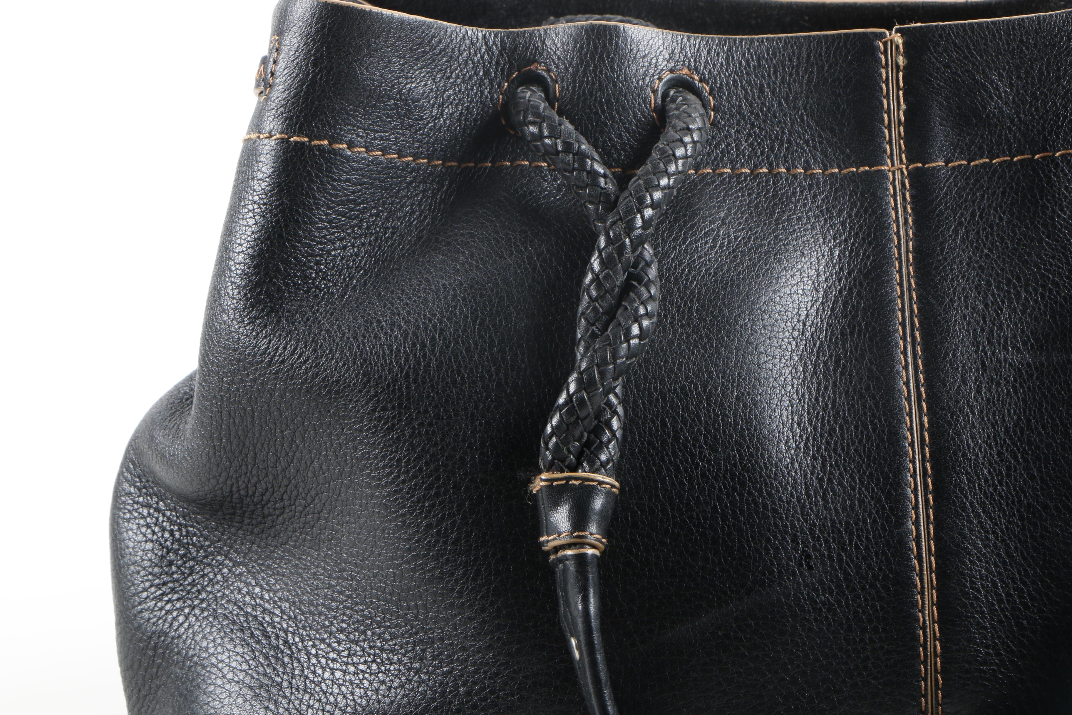 Cole Haan Black Leather Bag