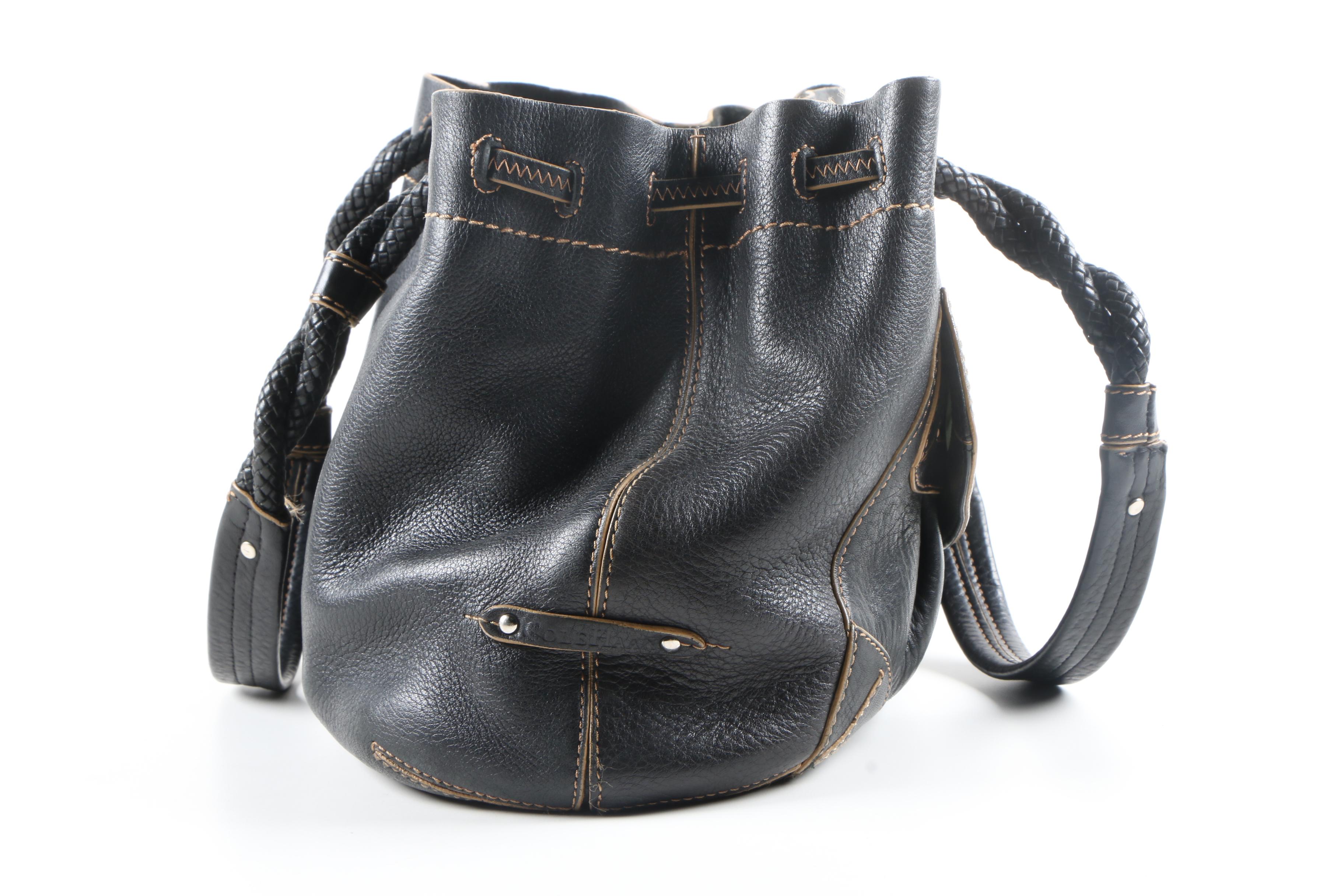 Cole Haan Black Leather Bag
