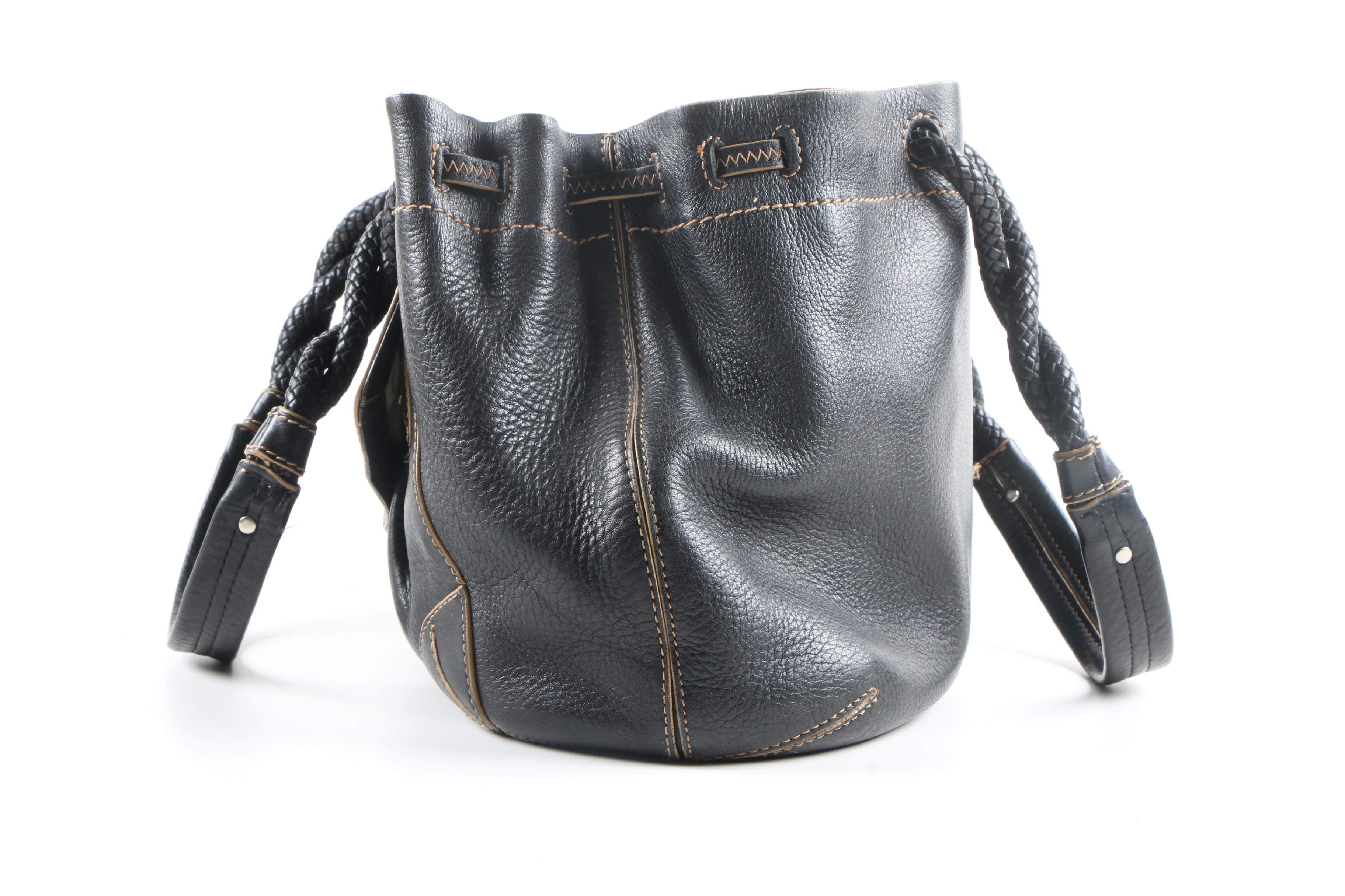Cole Haan Black Leather Bag