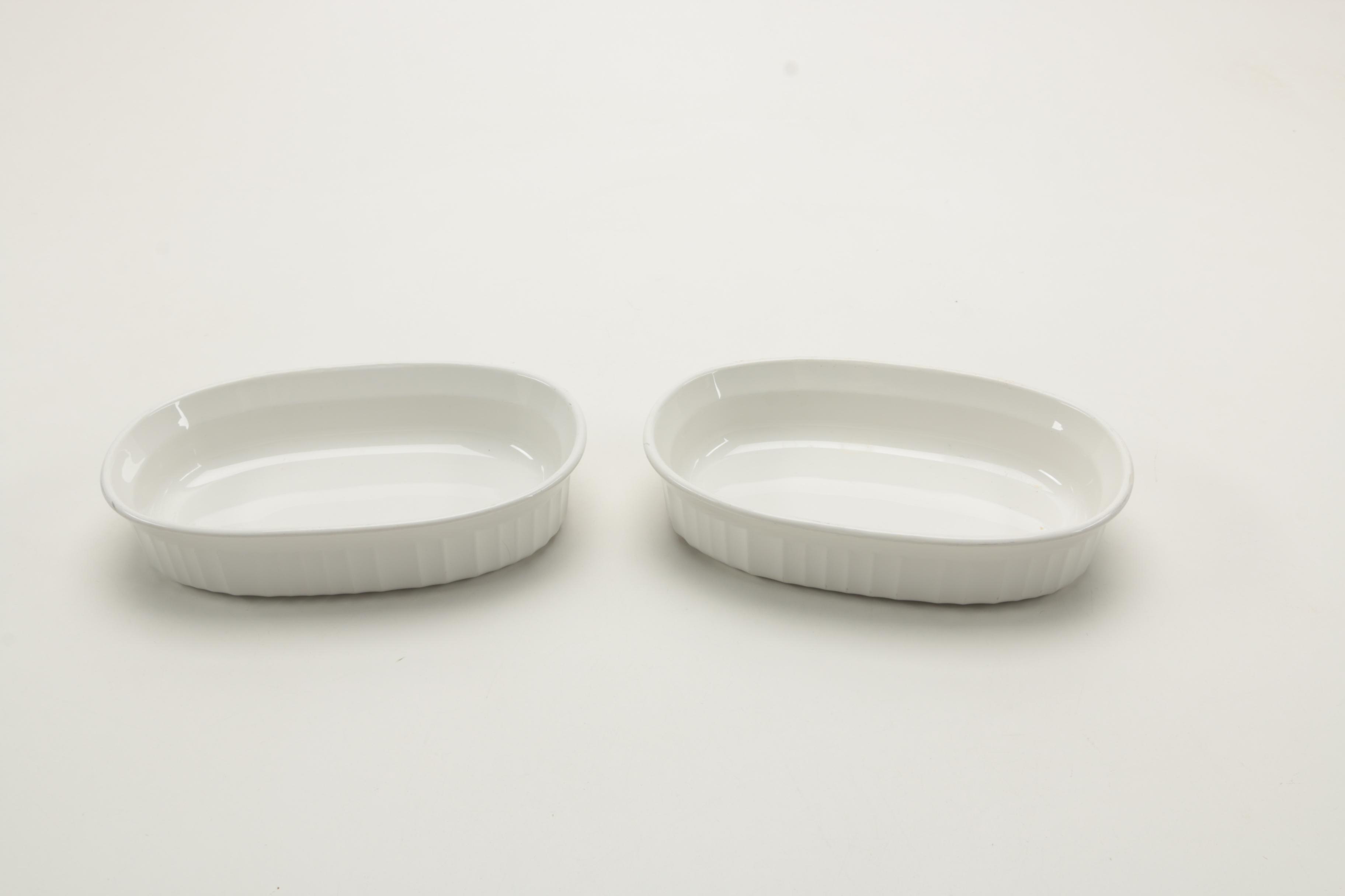 Crème Brulée Sets and Other Bakeware Including Pyrex and Corningware