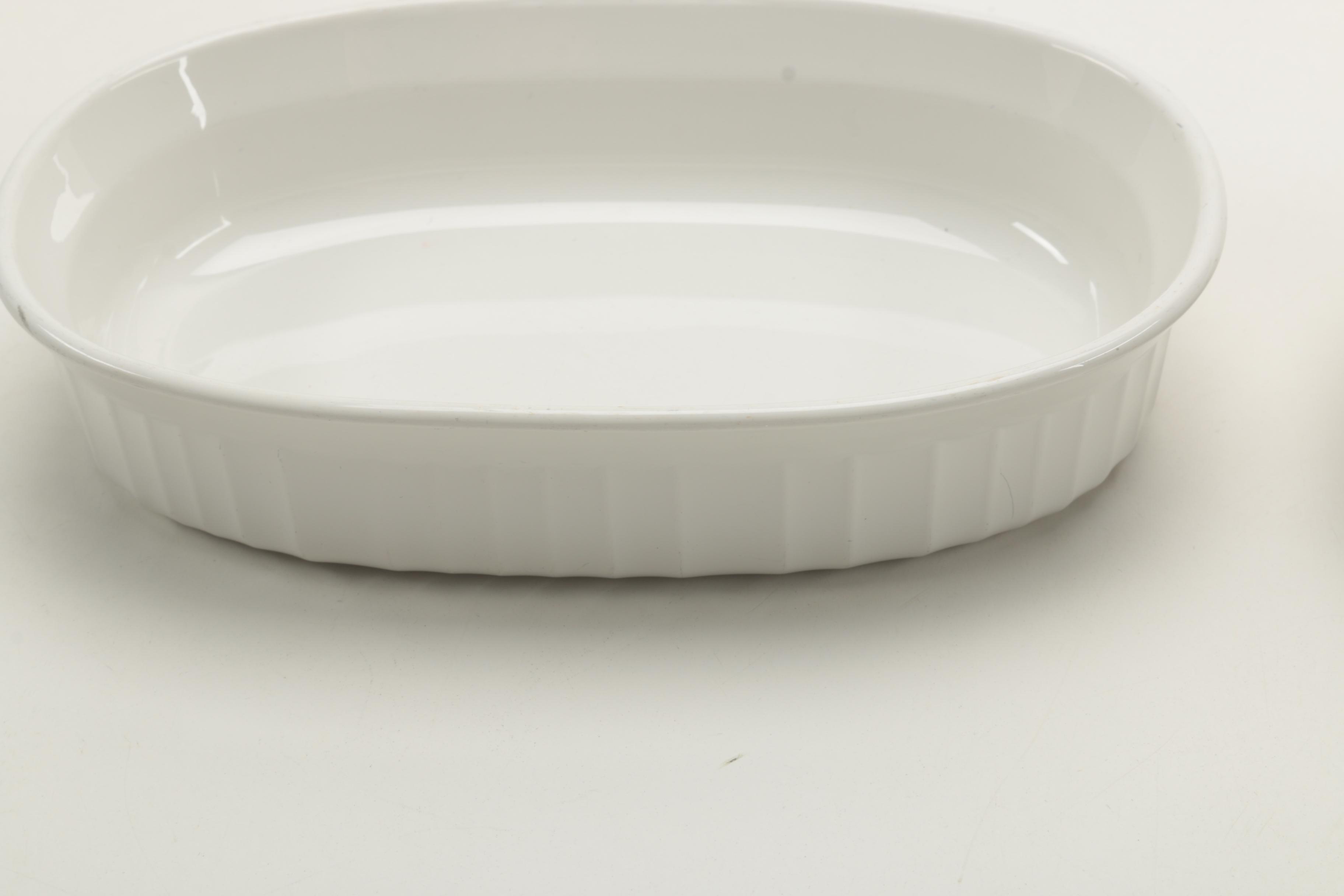 Crème Brulée Sets and Other Bakeware Including Pyrex and Corningware