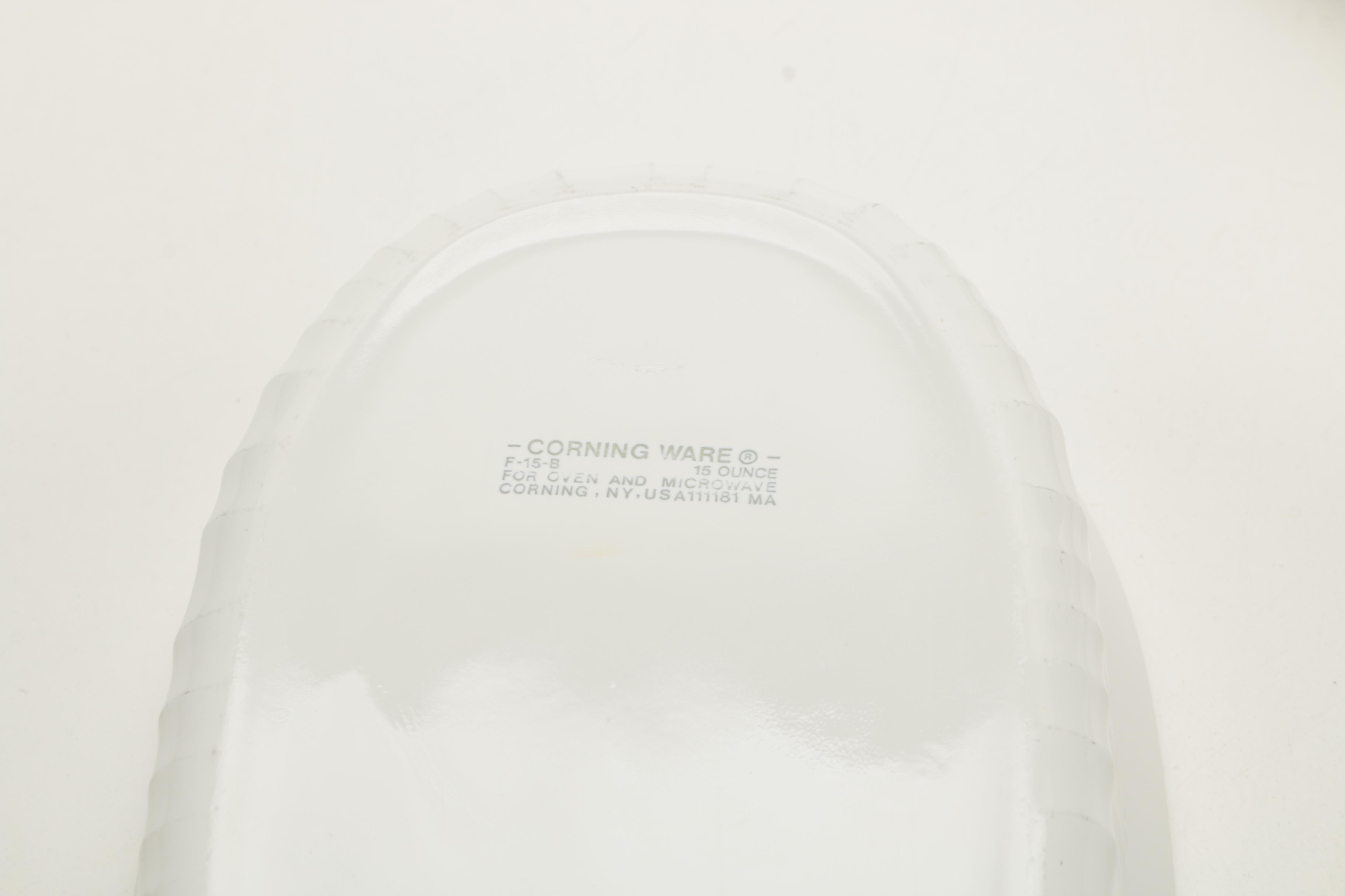 Crème Brulée Sets and Other Bakeware Including Pyrex and Corningware