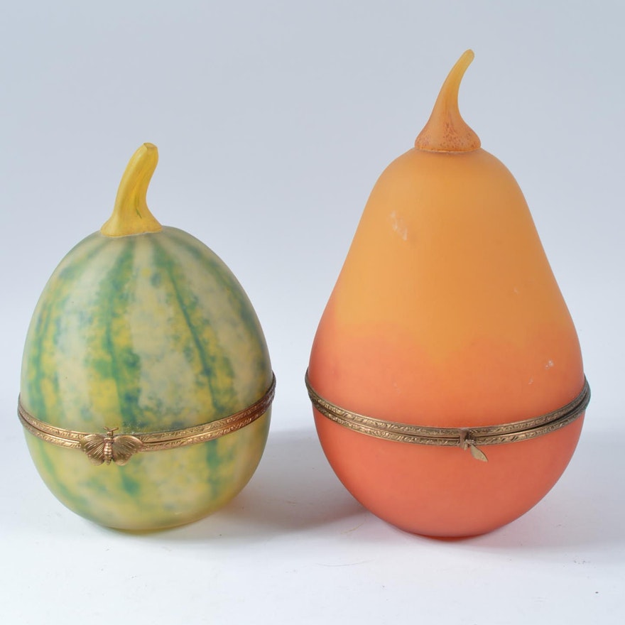 Patric Crespin Rochard Glass Fruit Containers