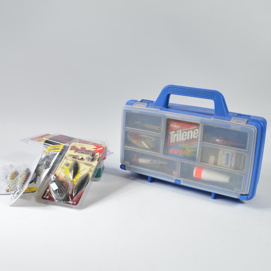 Fishing Lures and Tackle Box