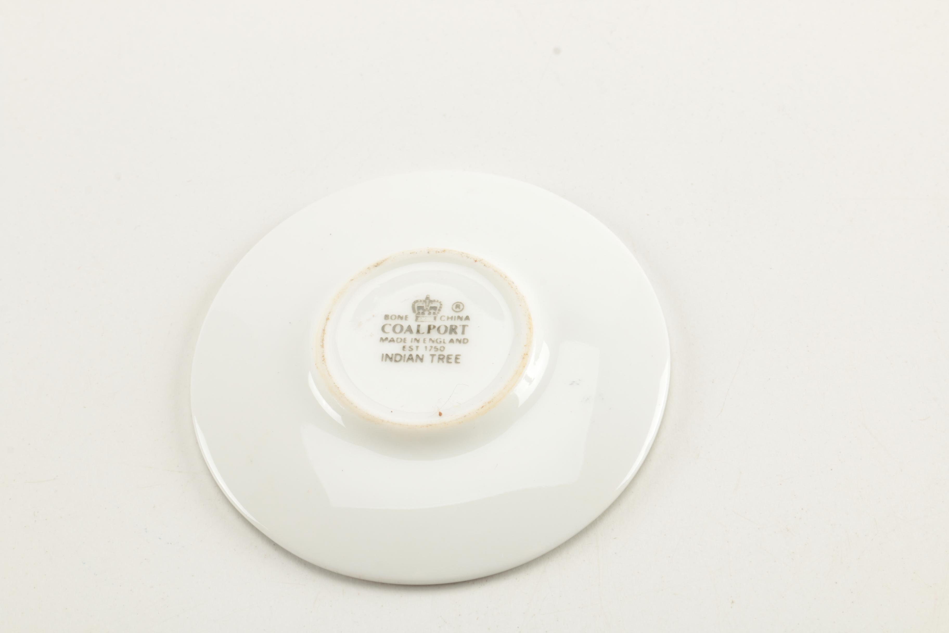 Miniature "Indian Tree" Tea Set by Coalport