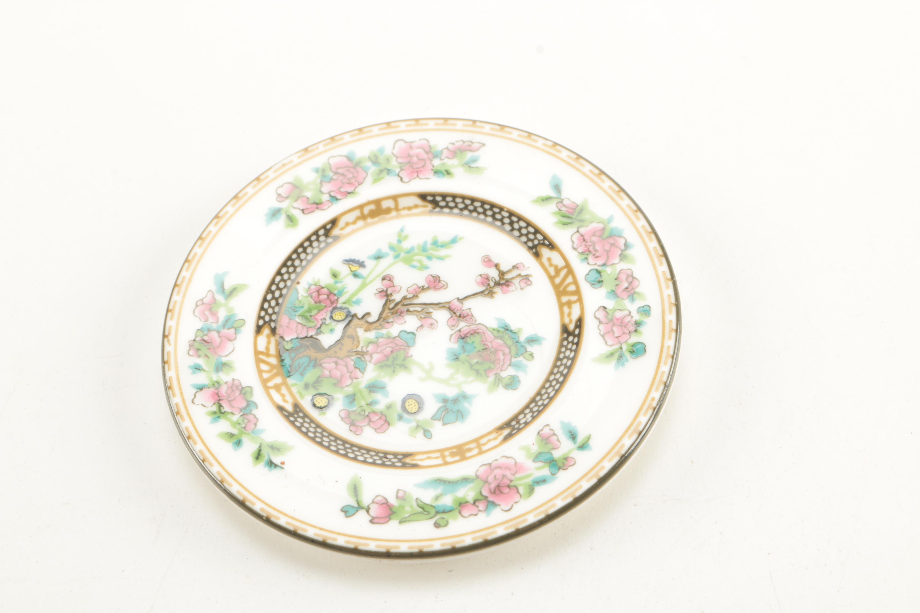 Miniature "Indian Tree" Tea Set by Coalport