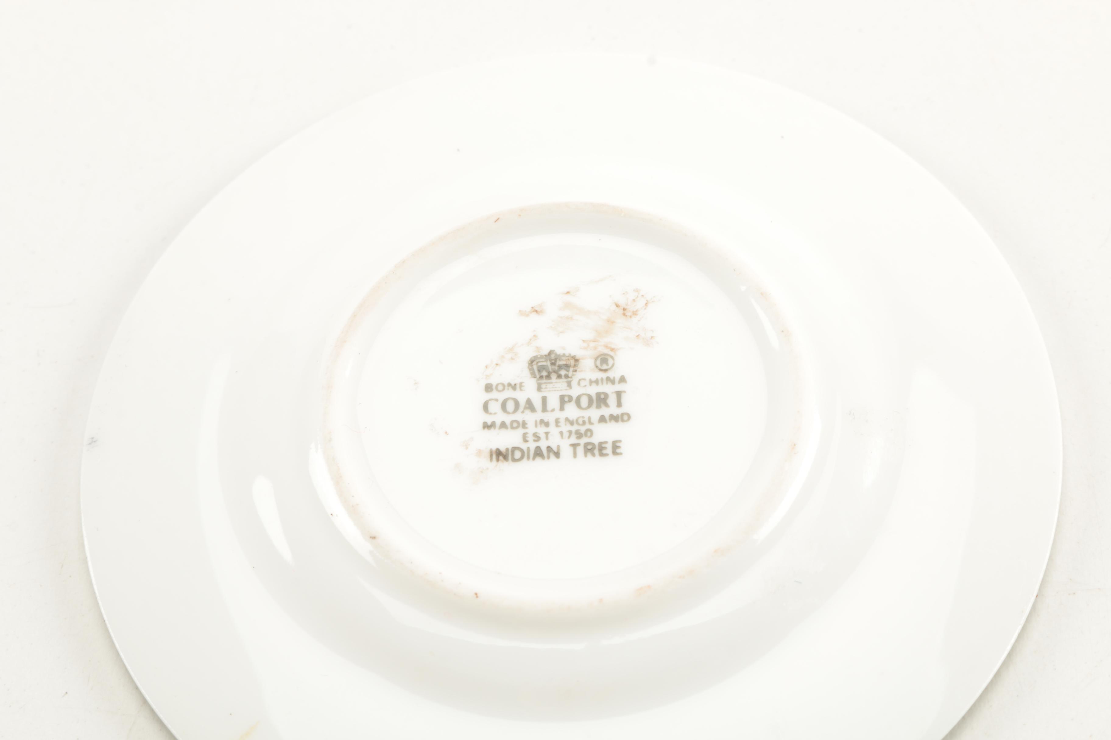 Miniature "Indian Tree" Tea Set by Coalport