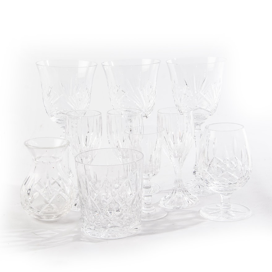 Assorted Crystal Stemware