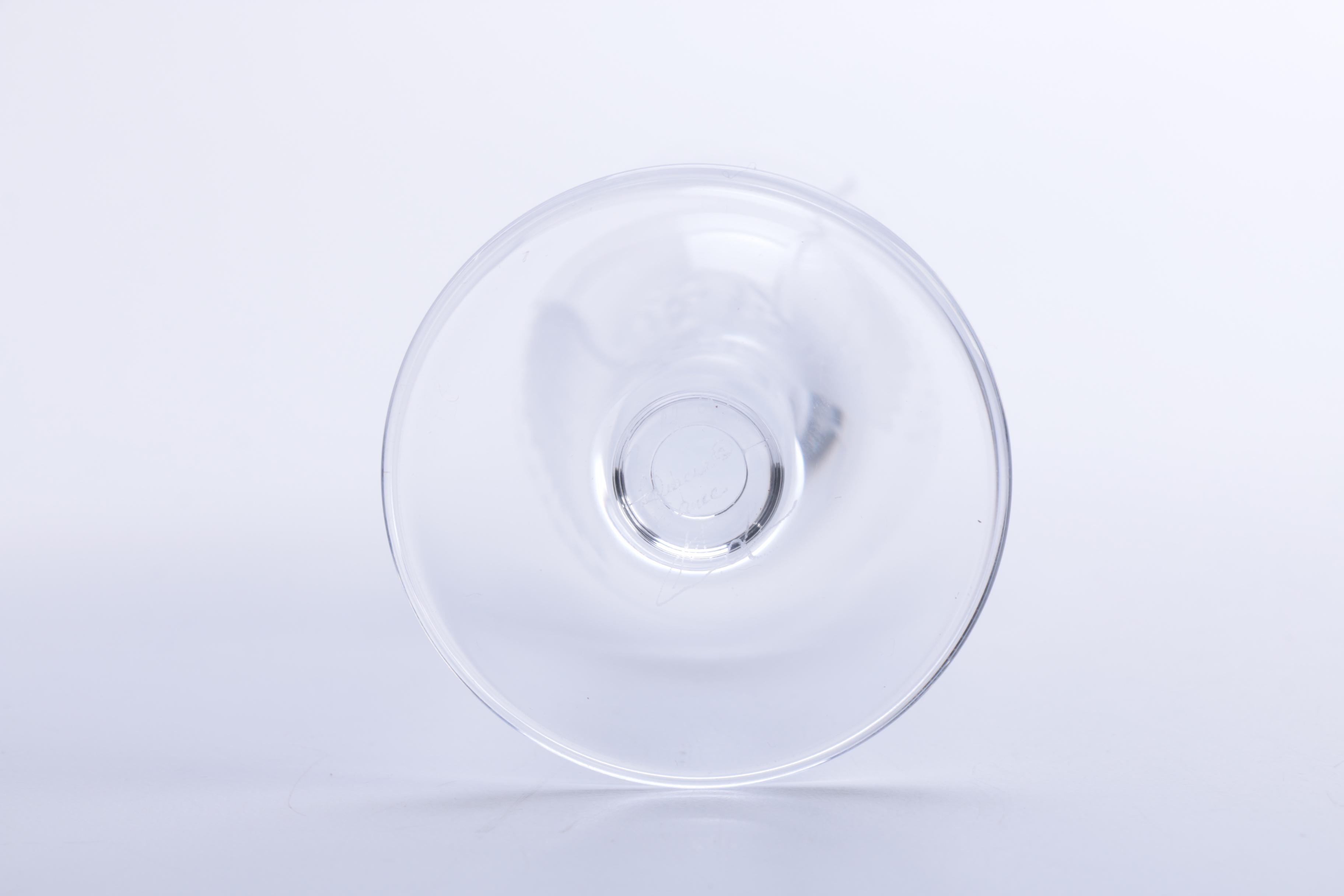 Pair of Lalique "Angel" Champagne Flutes