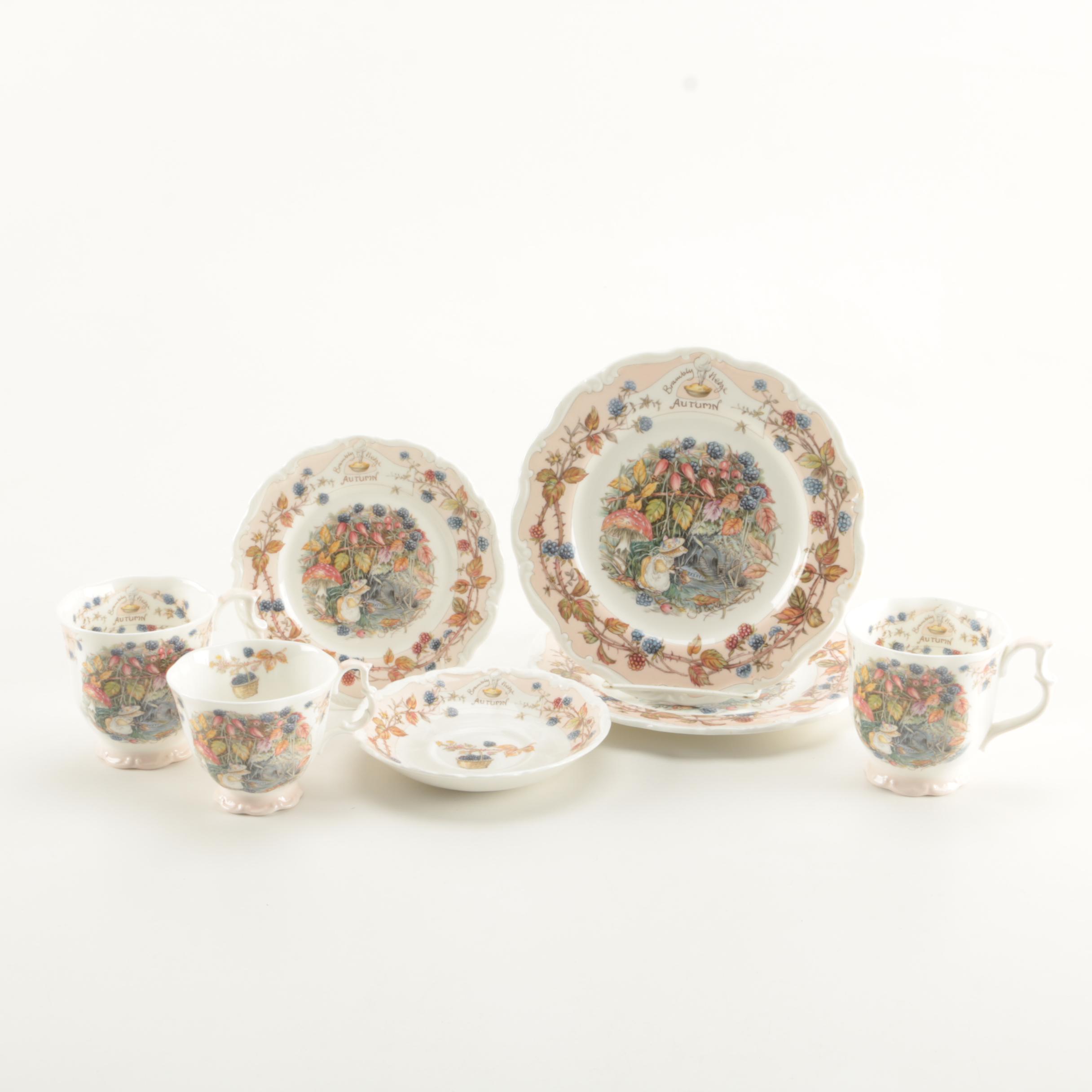 Royal Doulton "Brambly Hedge Autumn" Tableware