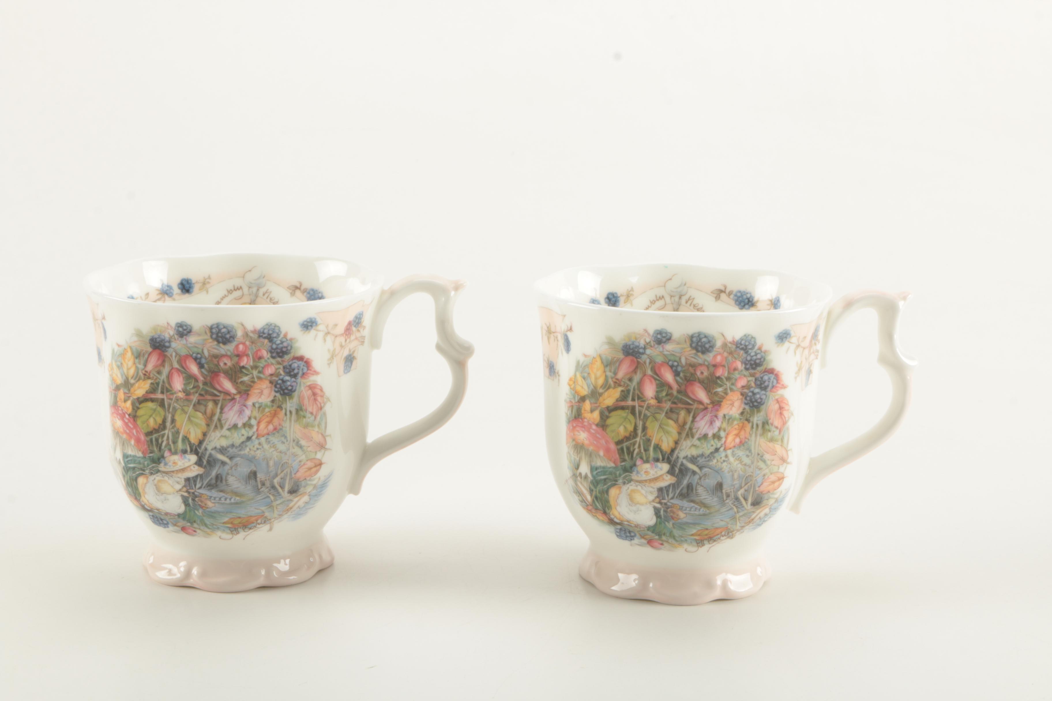 Royal Doulton "Brambly Hedge Autumn" Tableware