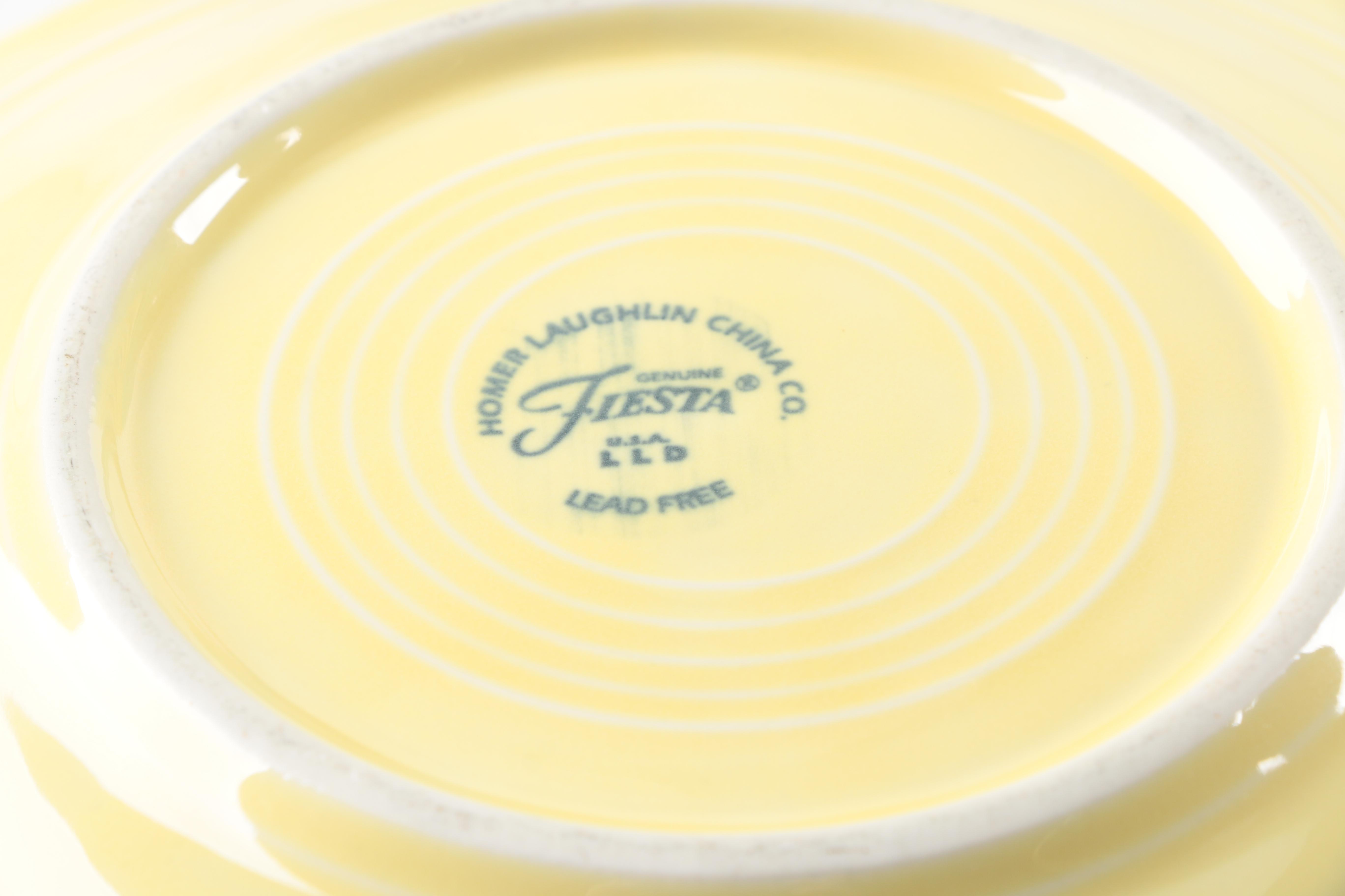 Collection of Homer Laughlin "Fiesta" Tableware