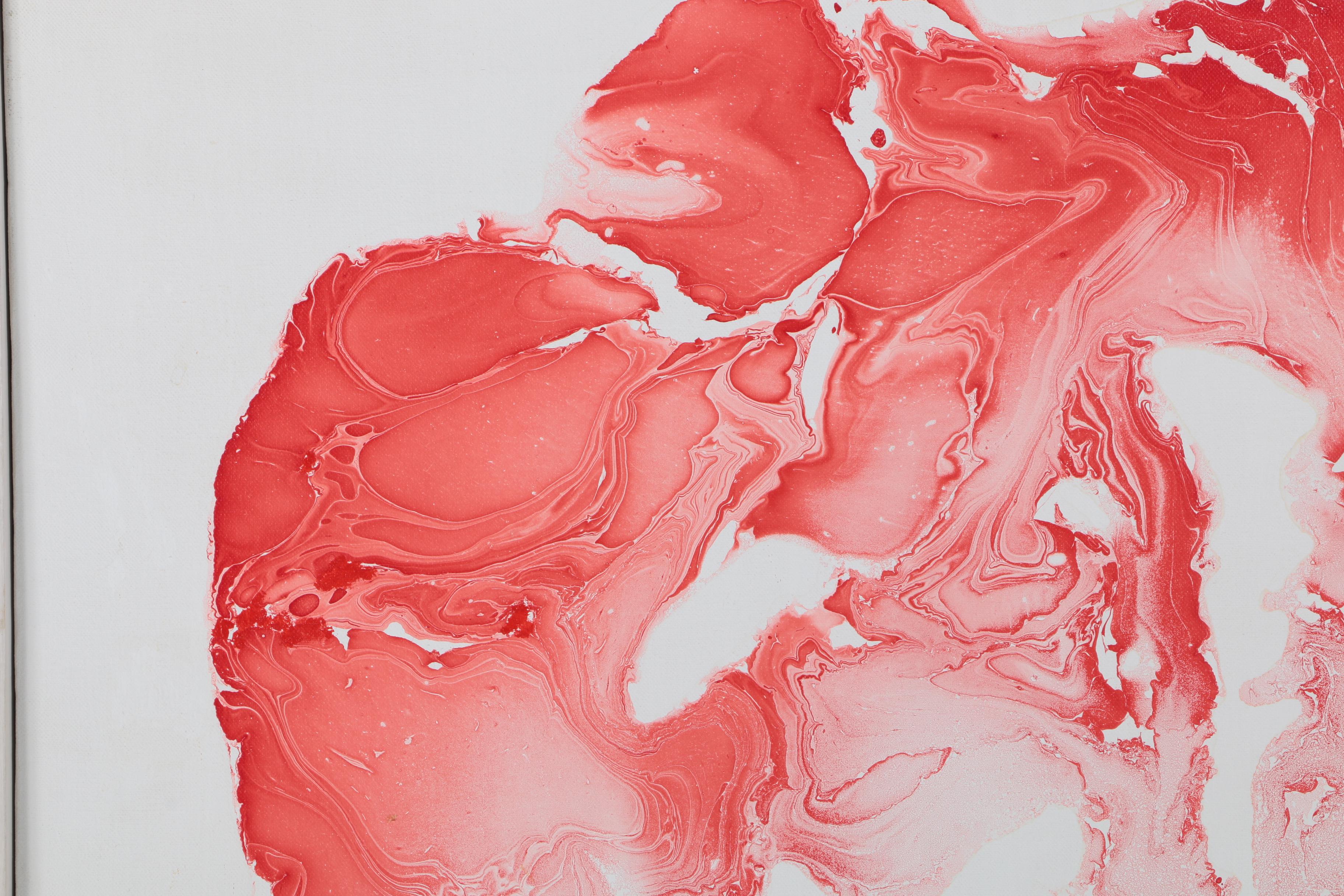 R.J. Lindstrom Mixed Media Painting "Rune of Strength and New Beginnings"