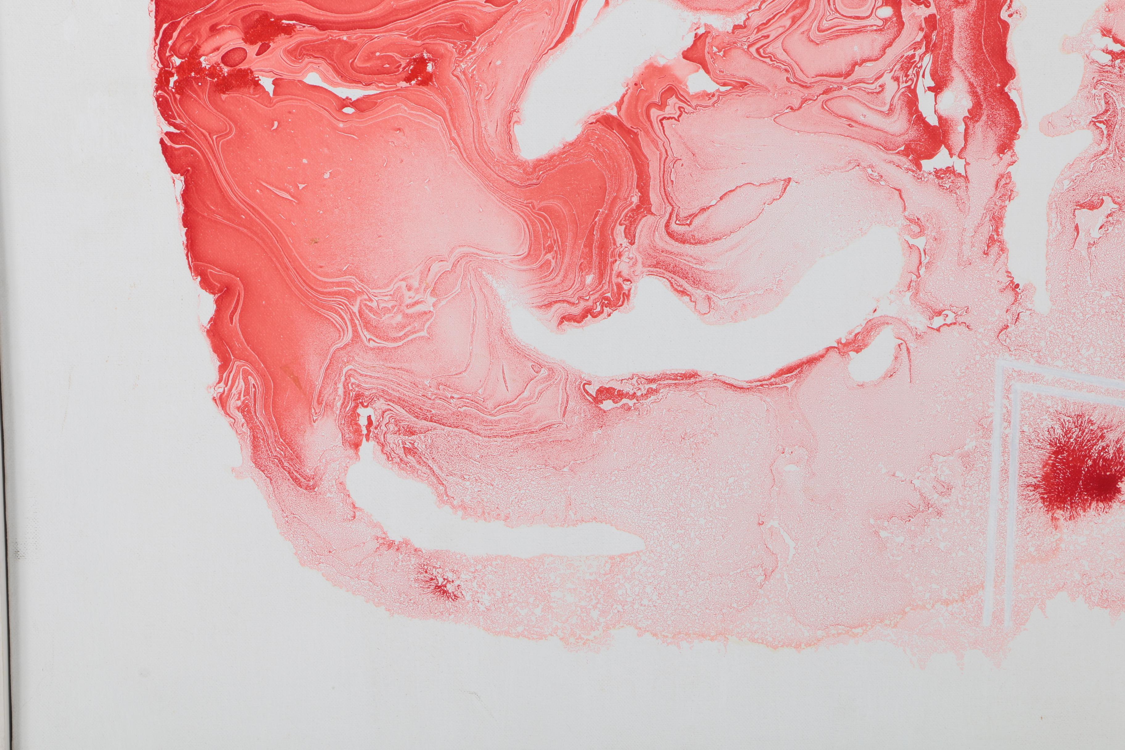 R.J. Lindstrom Mixed Media Painting "Rune of Strength and New Beginnings"