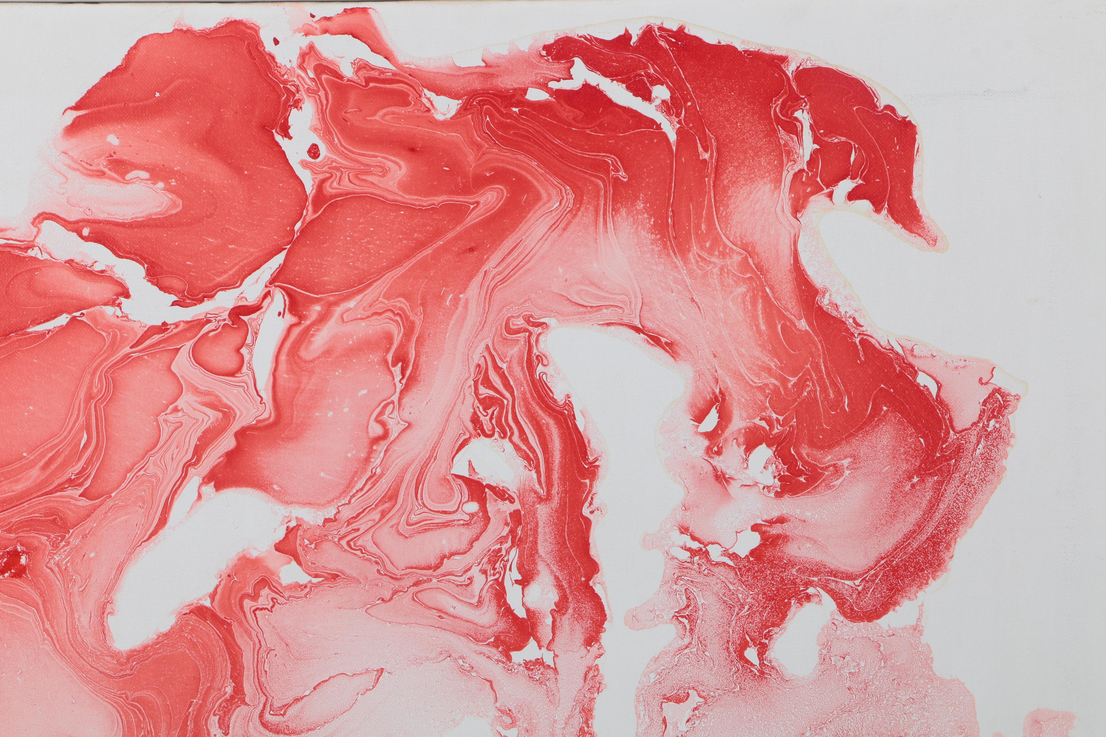 R.J. Lindstrom Mixed Media Painting "Rune of Strength and New Beginnings"