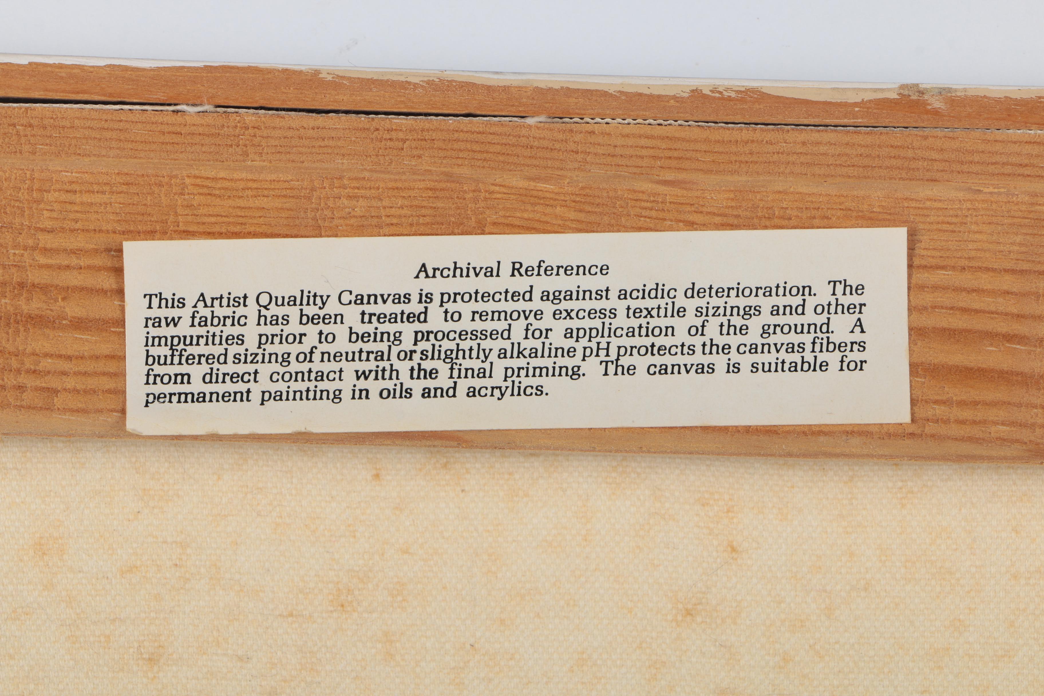 R.J. Lindstrom Mixed Media Painting "Rune of Strength and New Beginnings"