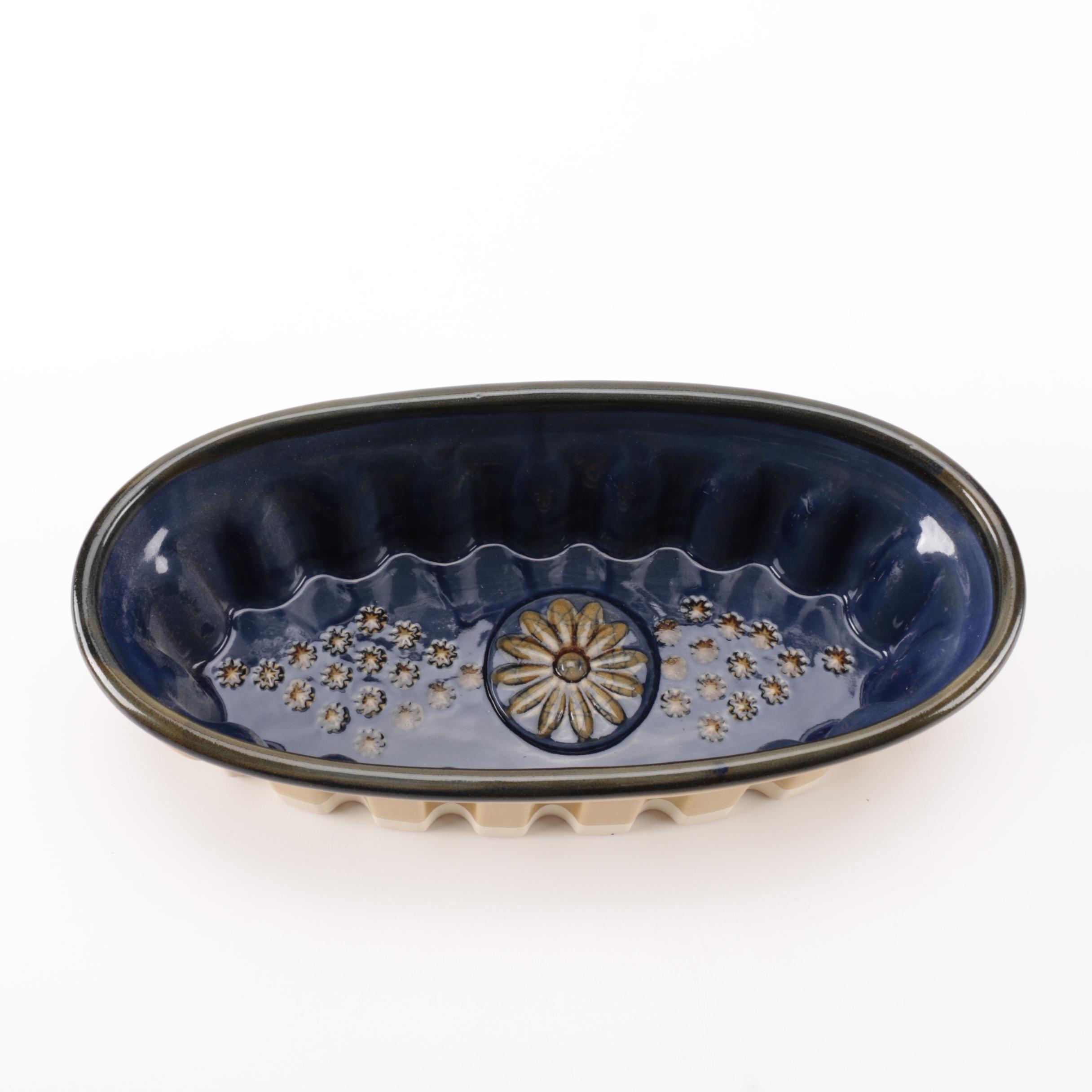 Barakonyi Oval Shaped Pottery Bowl