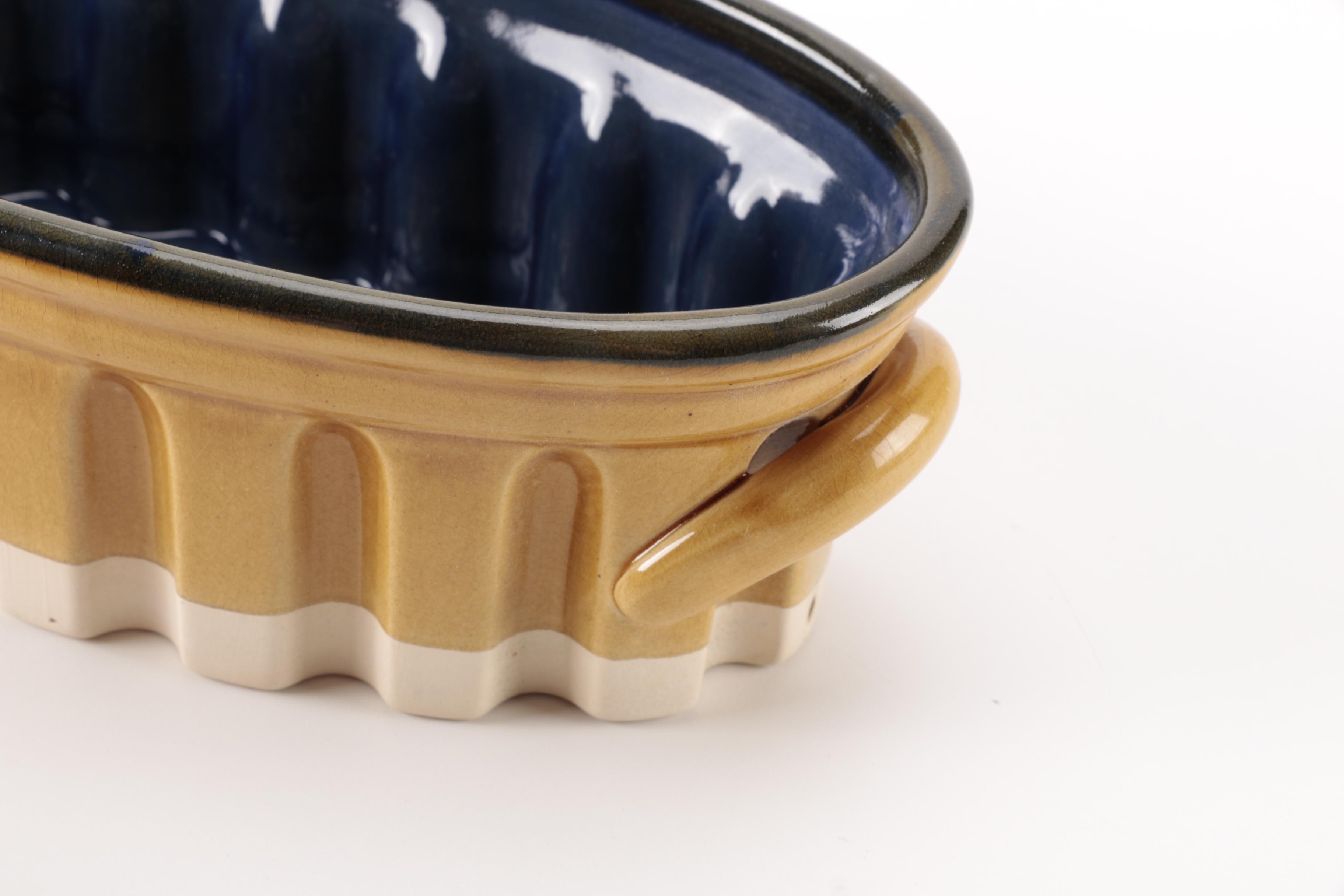 Barakonyi Oval Shaped Pottery Bowl