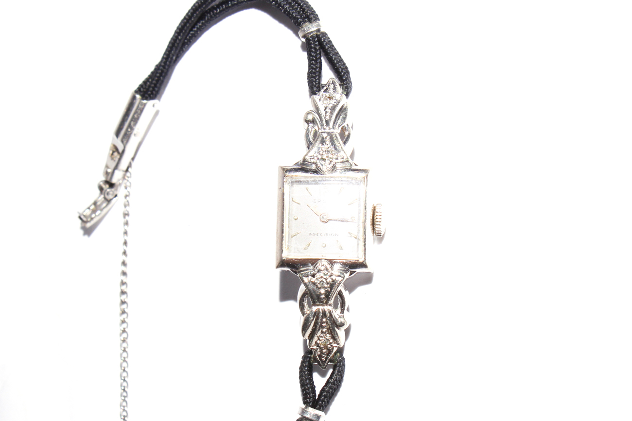 1940s Gruen Precision Diamond Watch