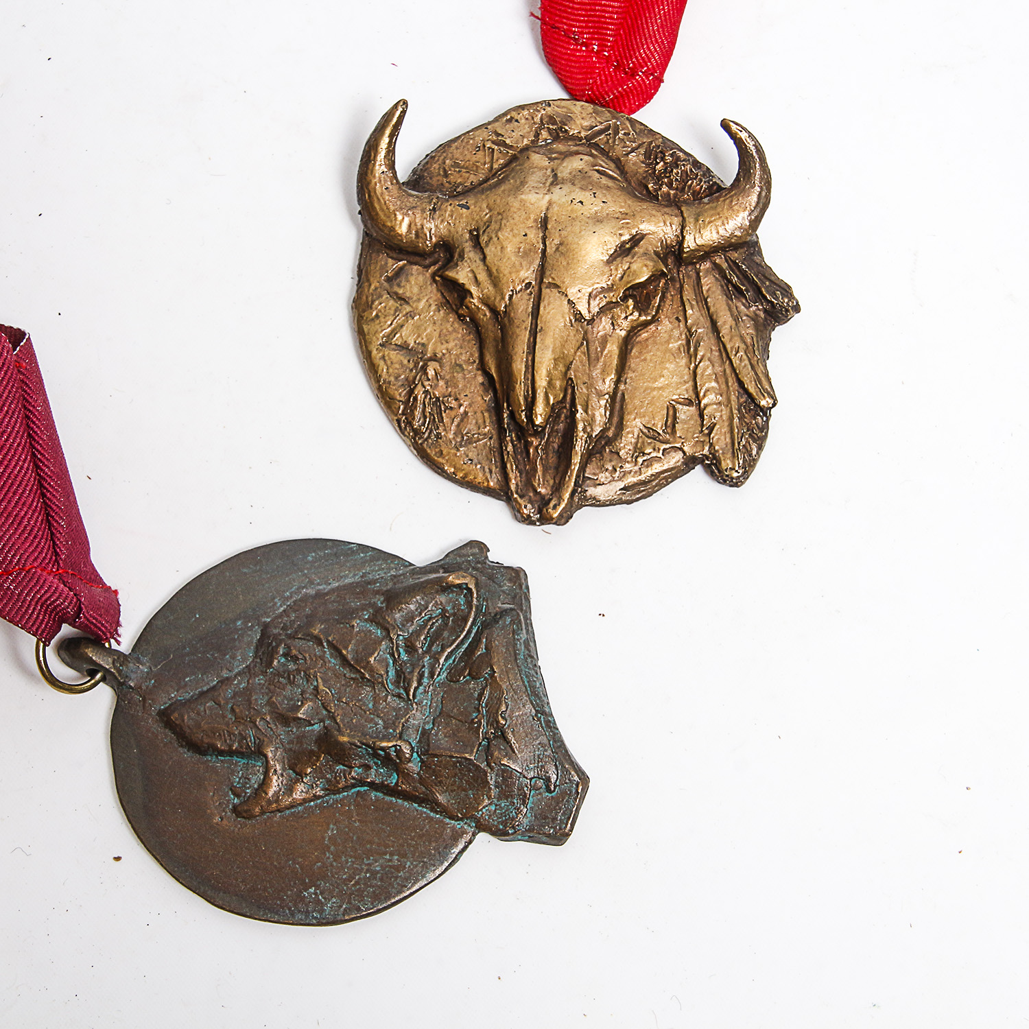 Bronze Award Medals From The National Academy of Western Art
