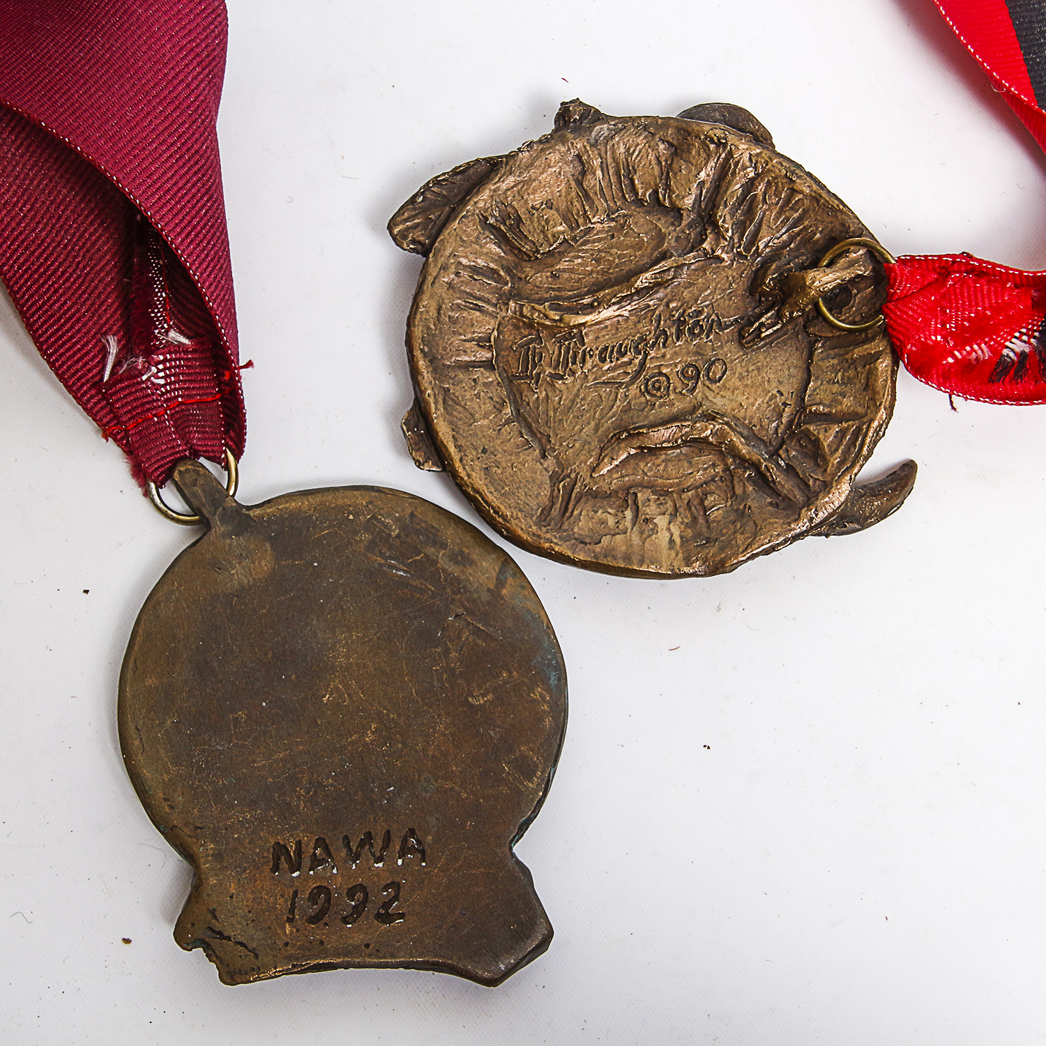 Bronze Award Medals From The National Academy of Western Art